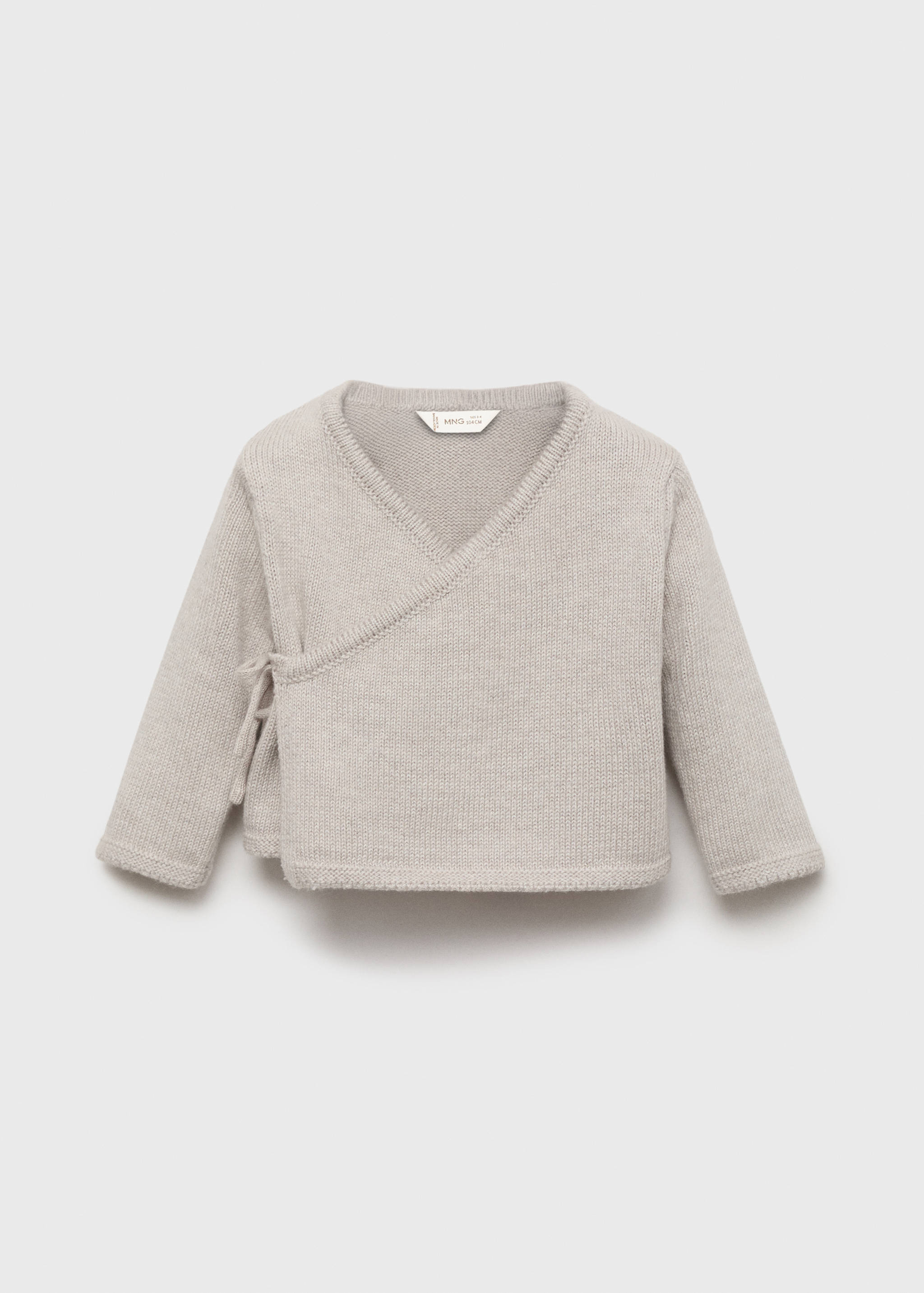 Knitted cotton sweater - Article without model