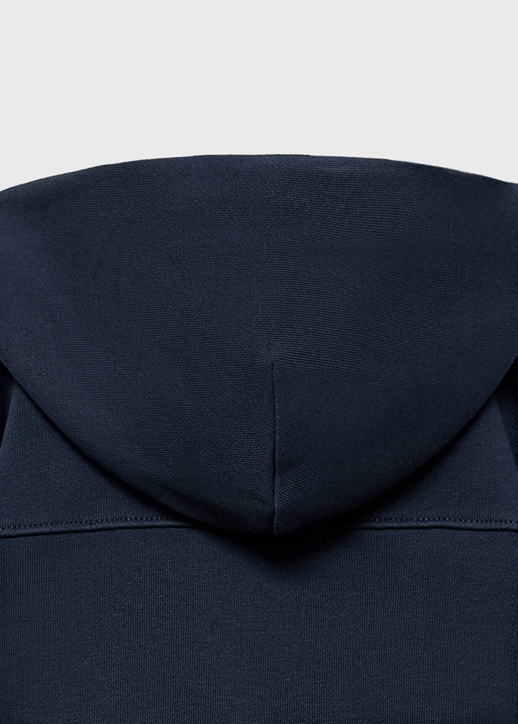 Hoodie cotton sweatshirt — Navy