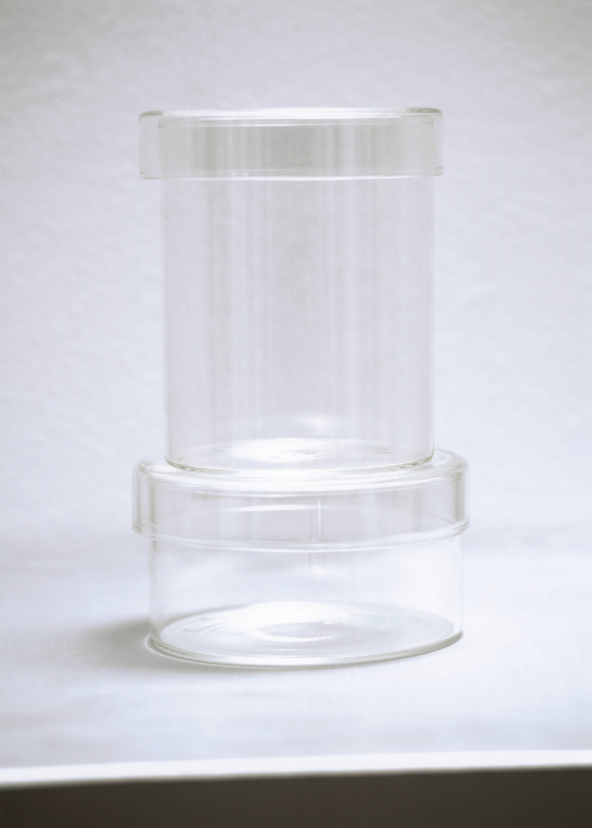 Large borosilicate bathroom jar with lid - Details of the article 6