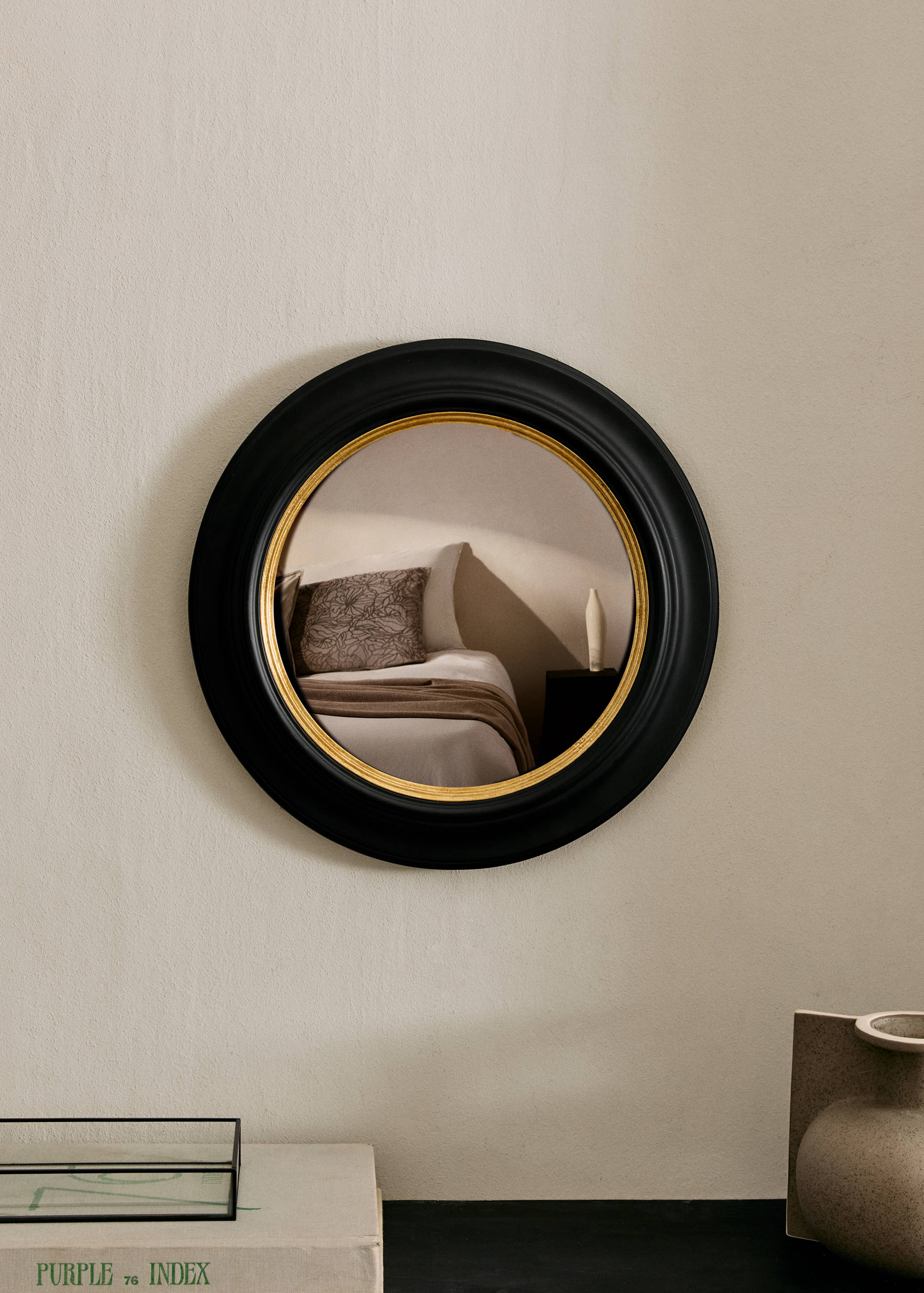 Small convex mirror - General plane