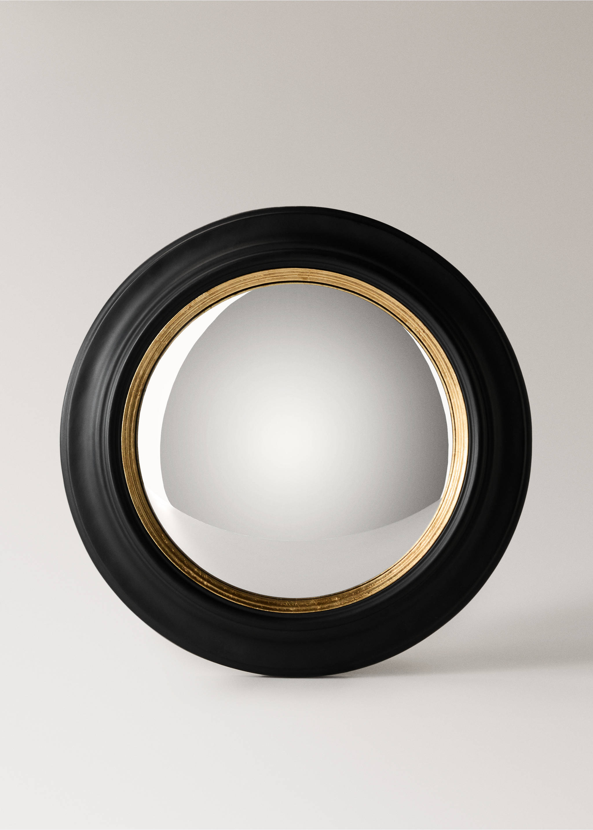 Small convex mirror - Article without model, Black. Ref: 17043801-00.