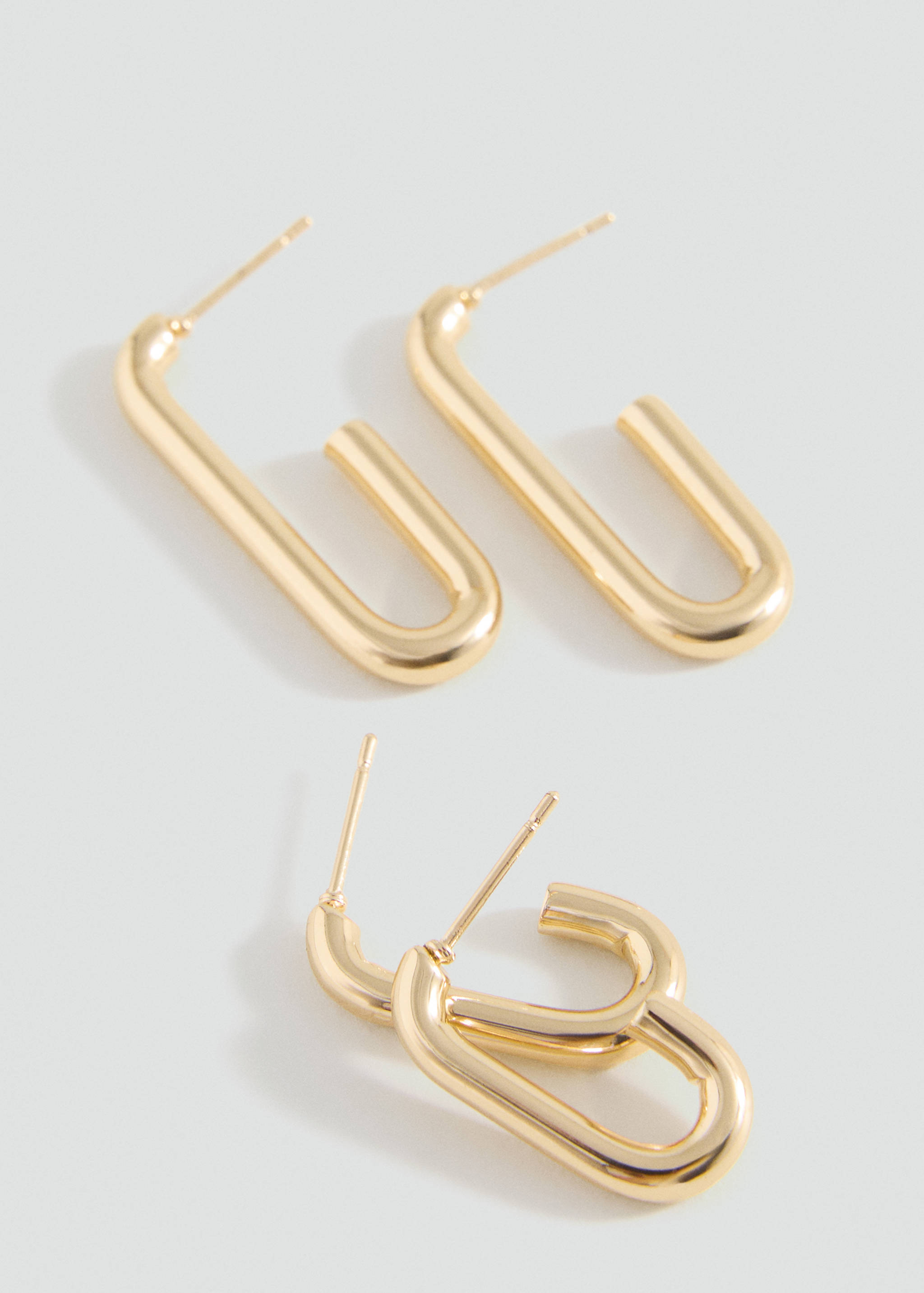 2-pack of earrings - Medium plane