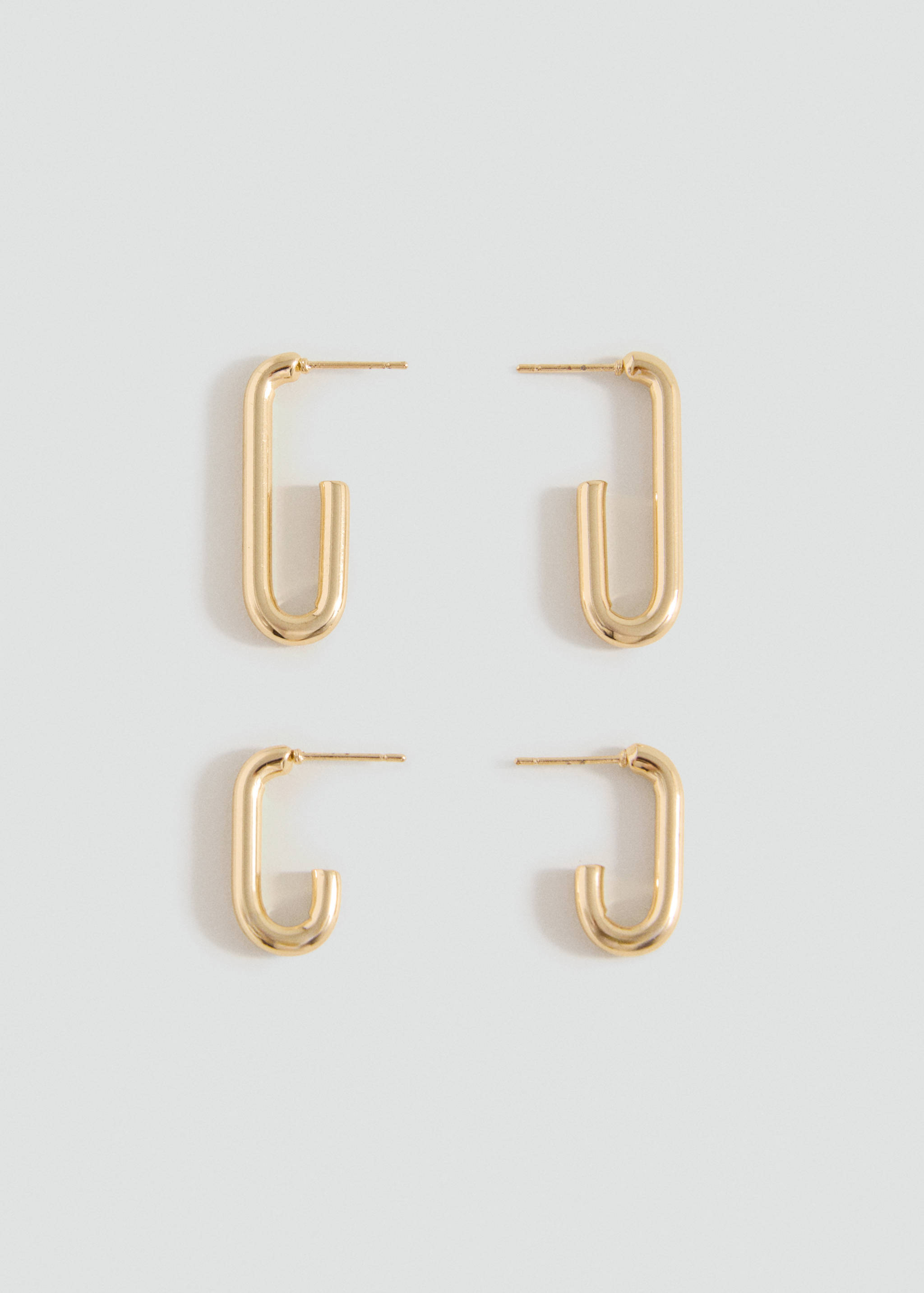 Lot 2 paires de boucles d’oreilles - Article sans modèle