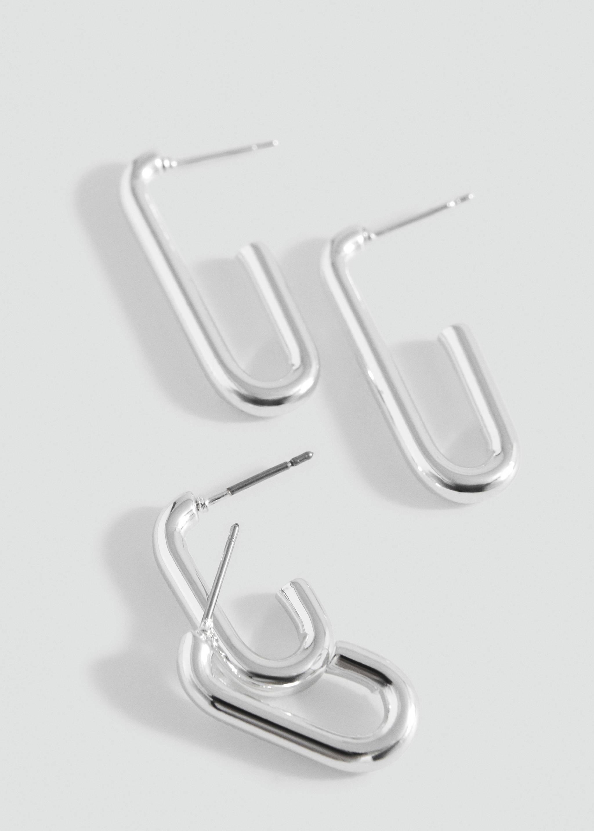 2-pack of earrings - Medium plane