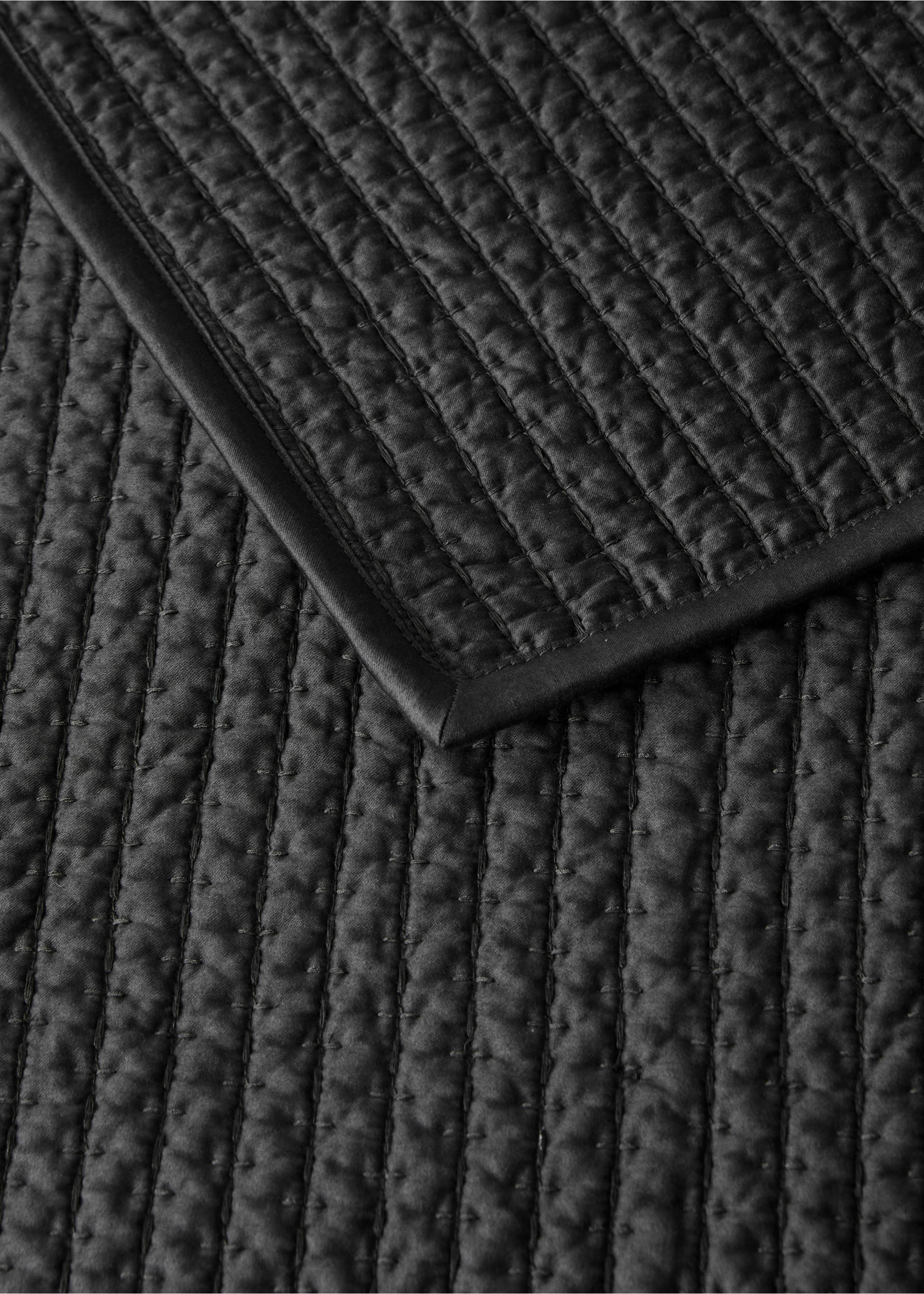 Сатенена завивка за легло 130/150 cm - Данни за артикула 1, Сиво. Ref: 17043809-00.