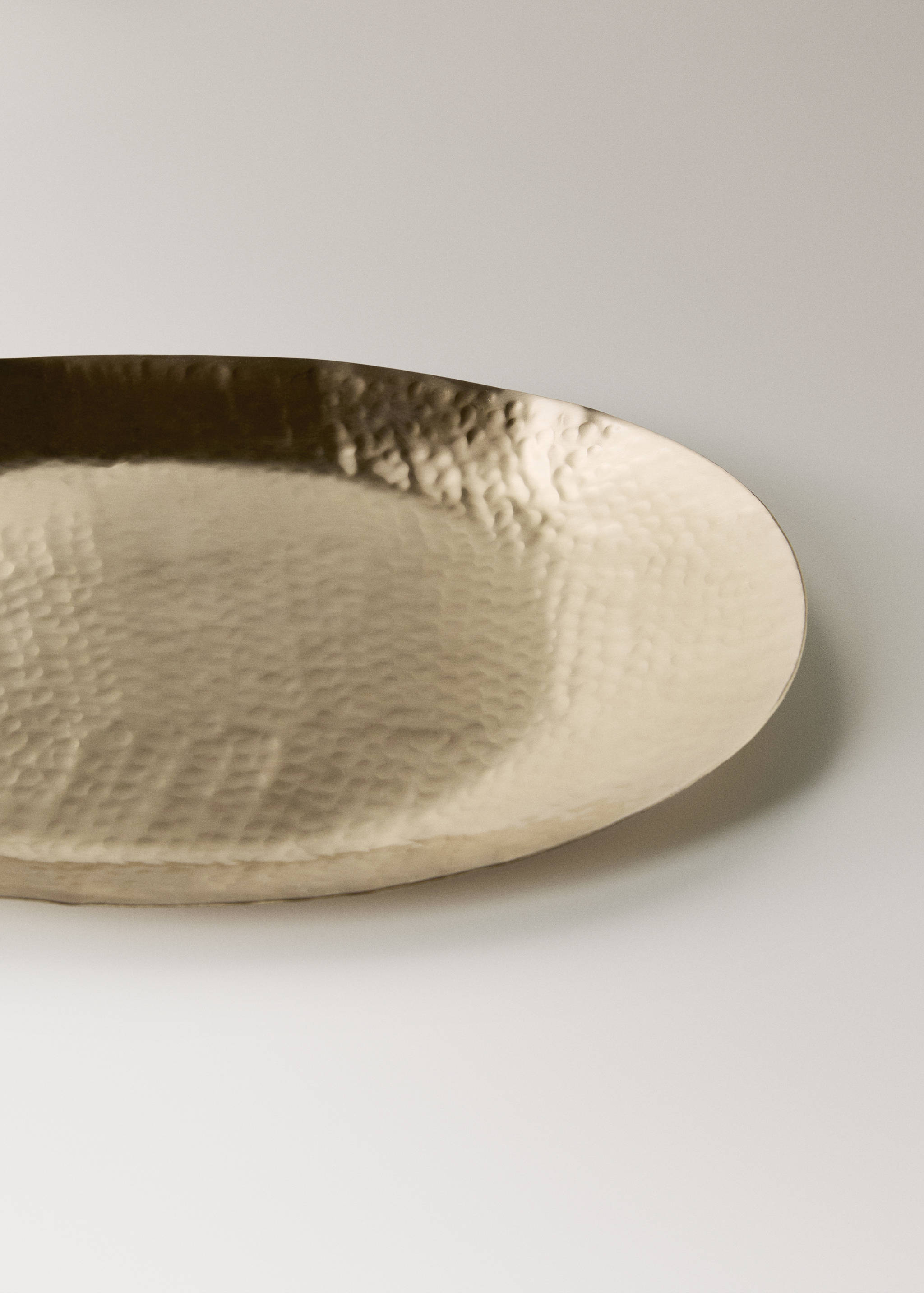 Tavă decorativă aurie mare - Detaliu al articolului 1