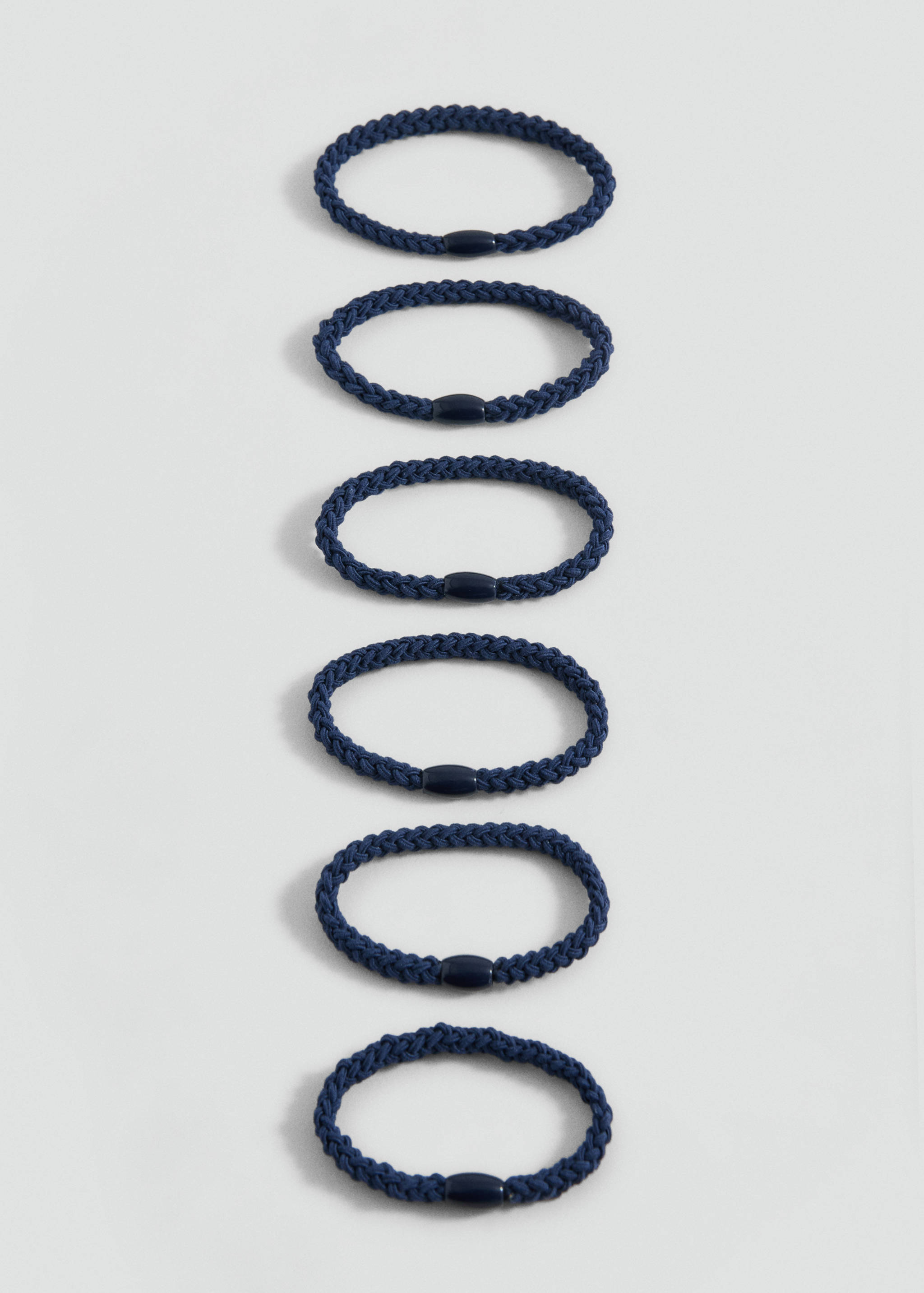 Pack 6 hair ties - Medium plane