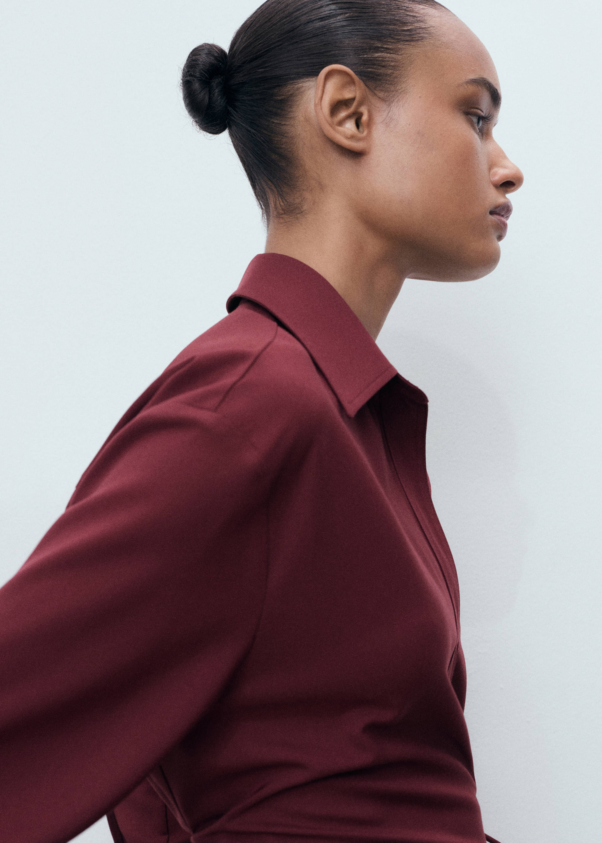 Перехресна блузка з бантом - Детальніше про товар 1