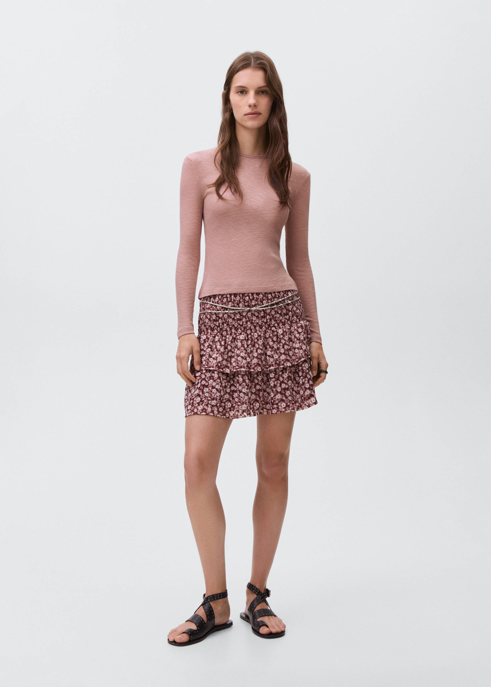 Лонгслив из трикотажа - Общий план