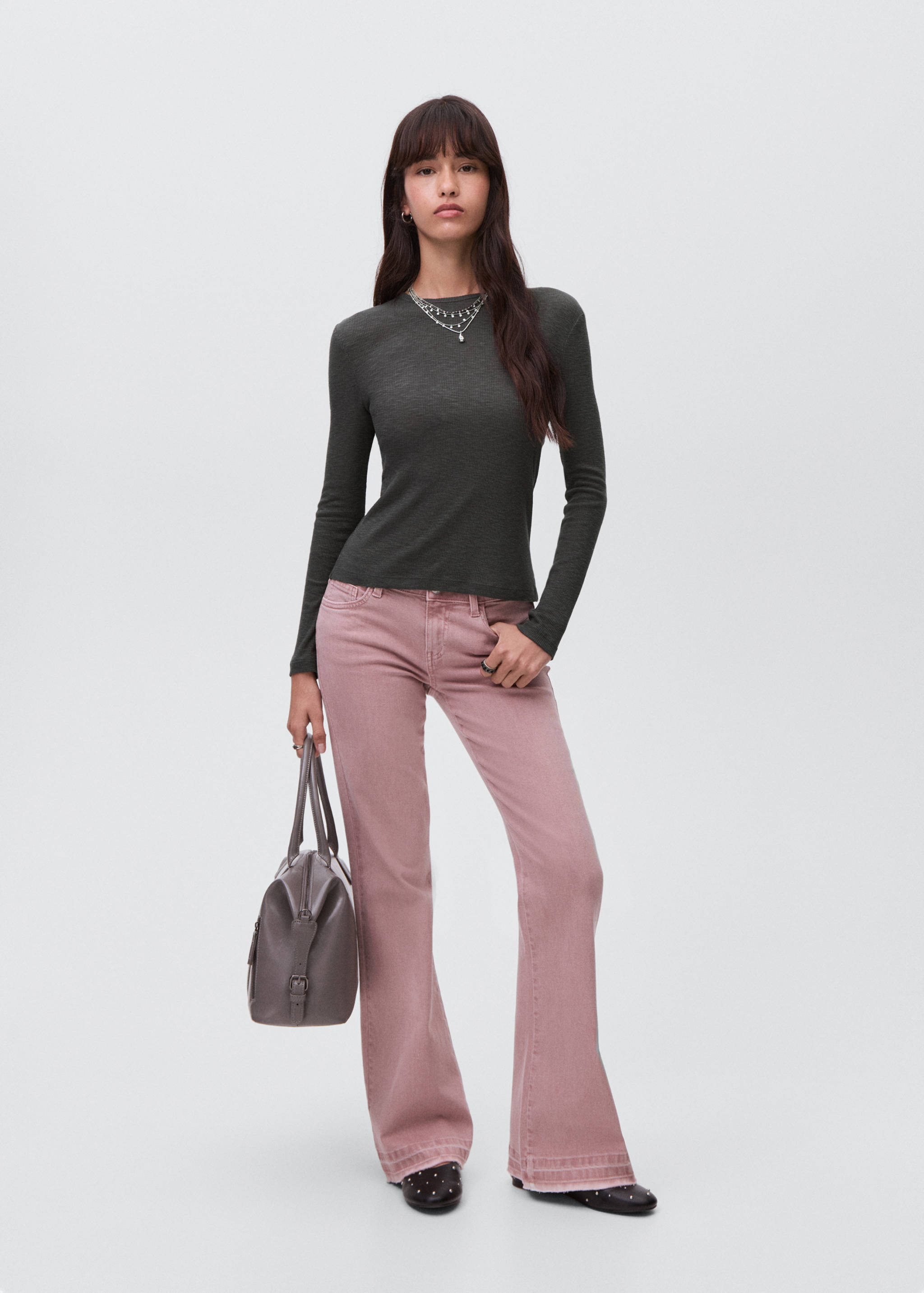 Лонгслив из трикотажа - Общий план