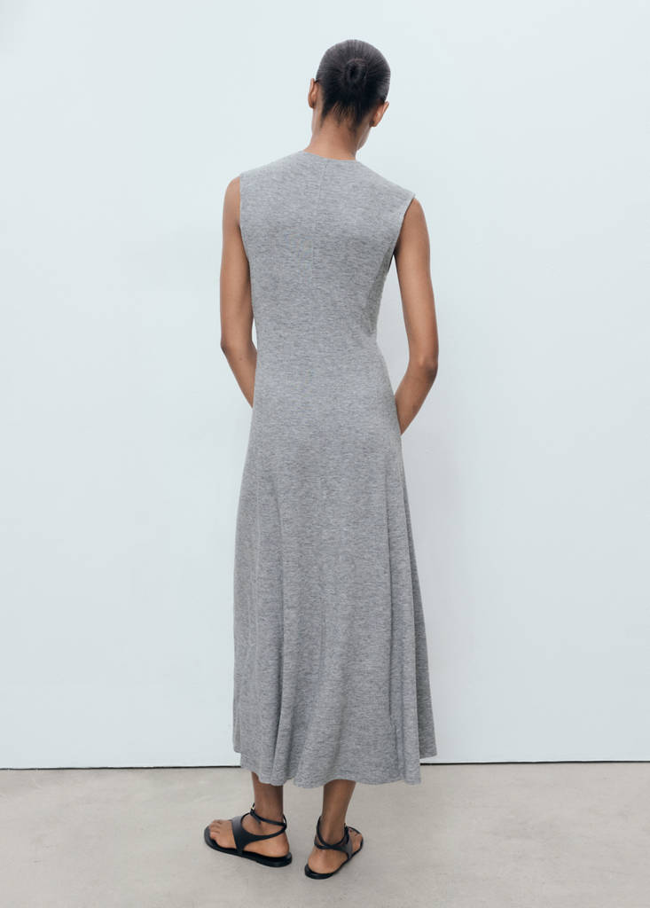 Dress with rhinestone seam thumbnail 3