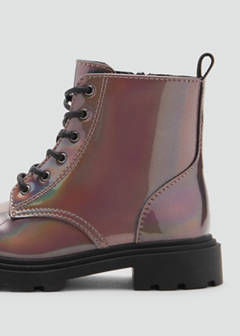 Zipped metallic boots — Maroon 3