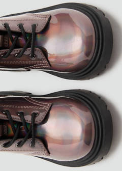 Zipped metallic boots — Maroon 5