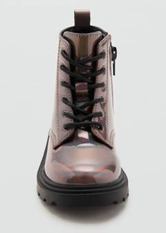 Zipped metallic boots — Maroon 6