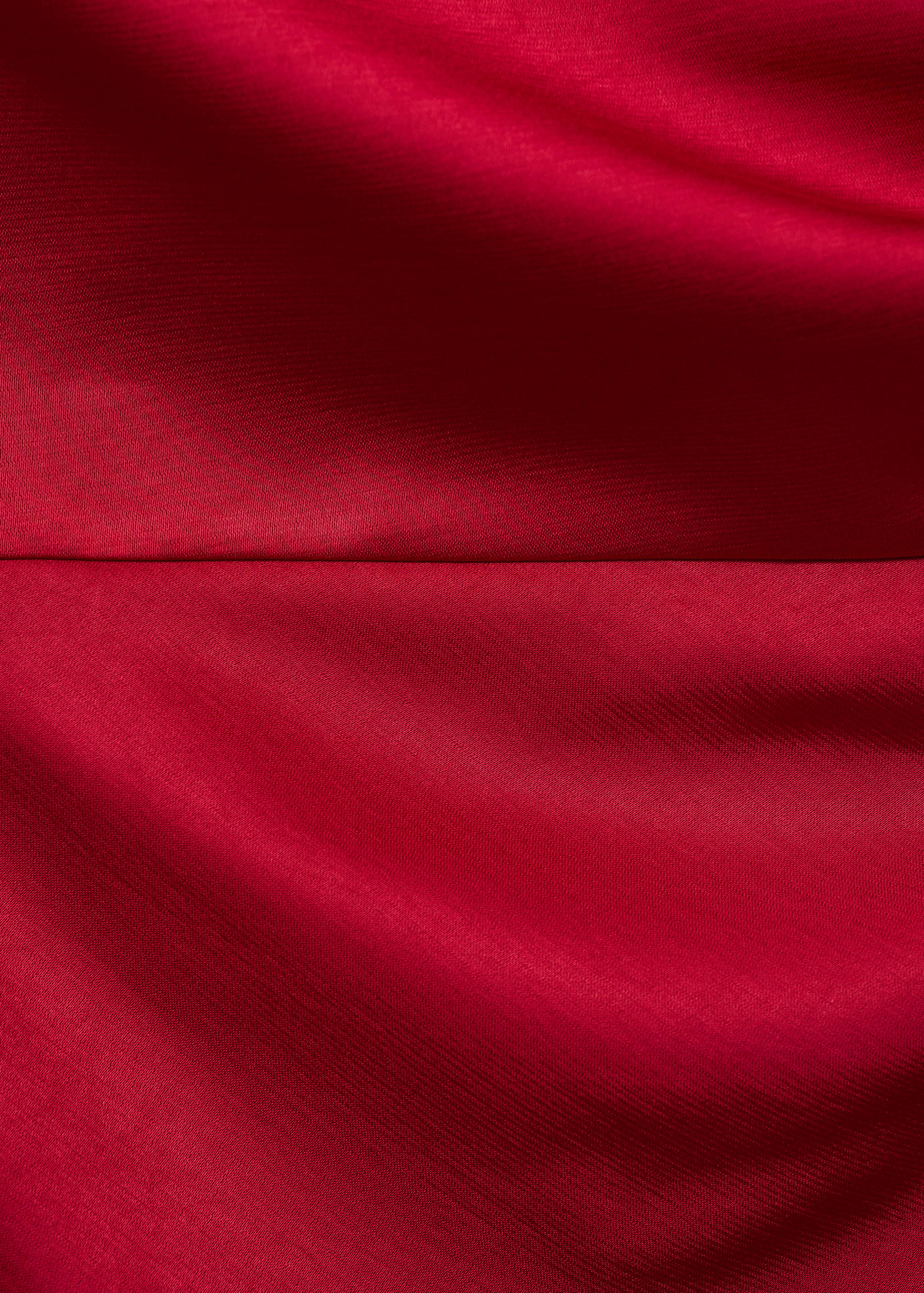 Robe asymétrique satinée avec fronce latérale - Détail de l'article 8