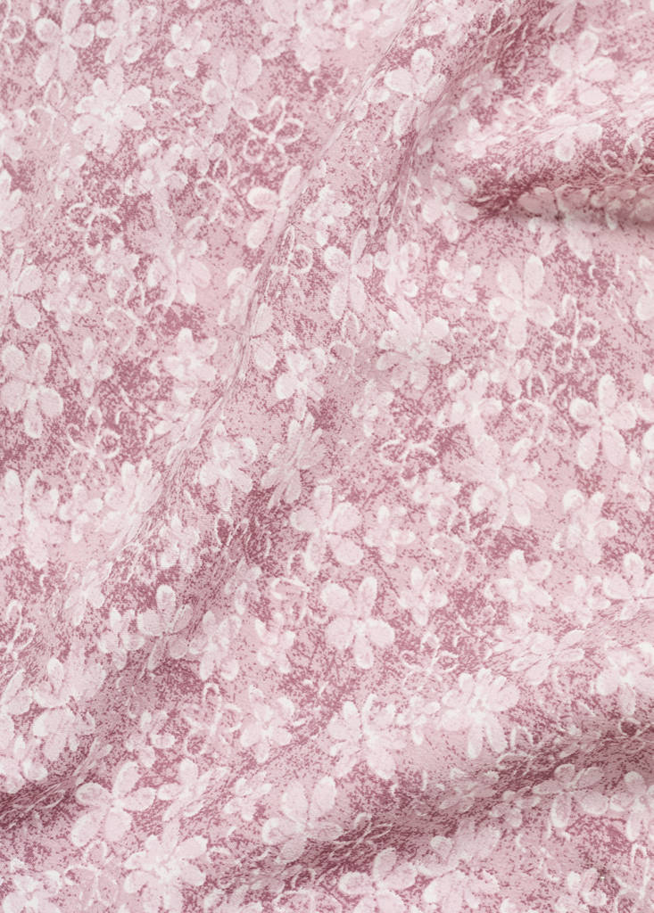 Long floral dress — Pink