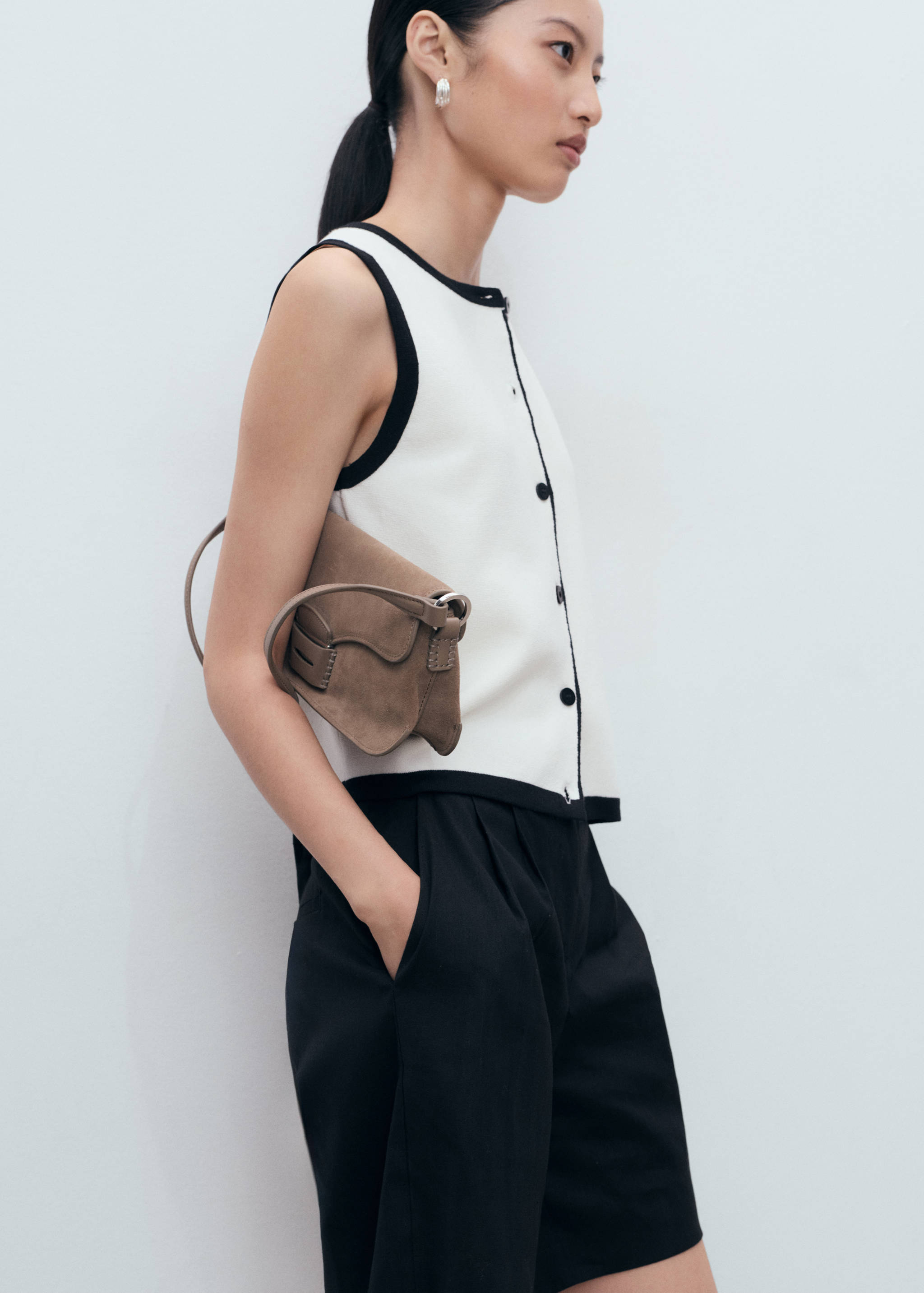 Gilet maille contraste - Détail de l'article 2