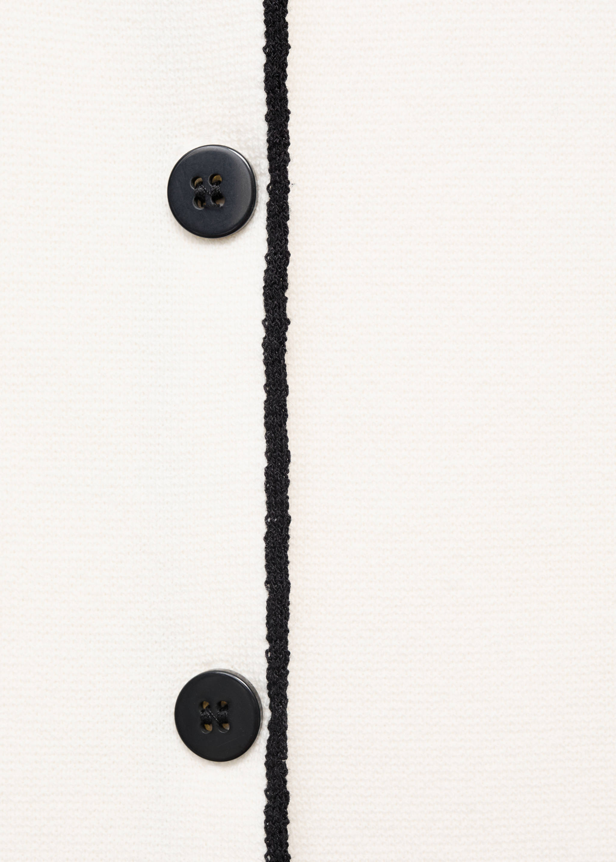 Gilet maille contraste - Détail de l'article 0