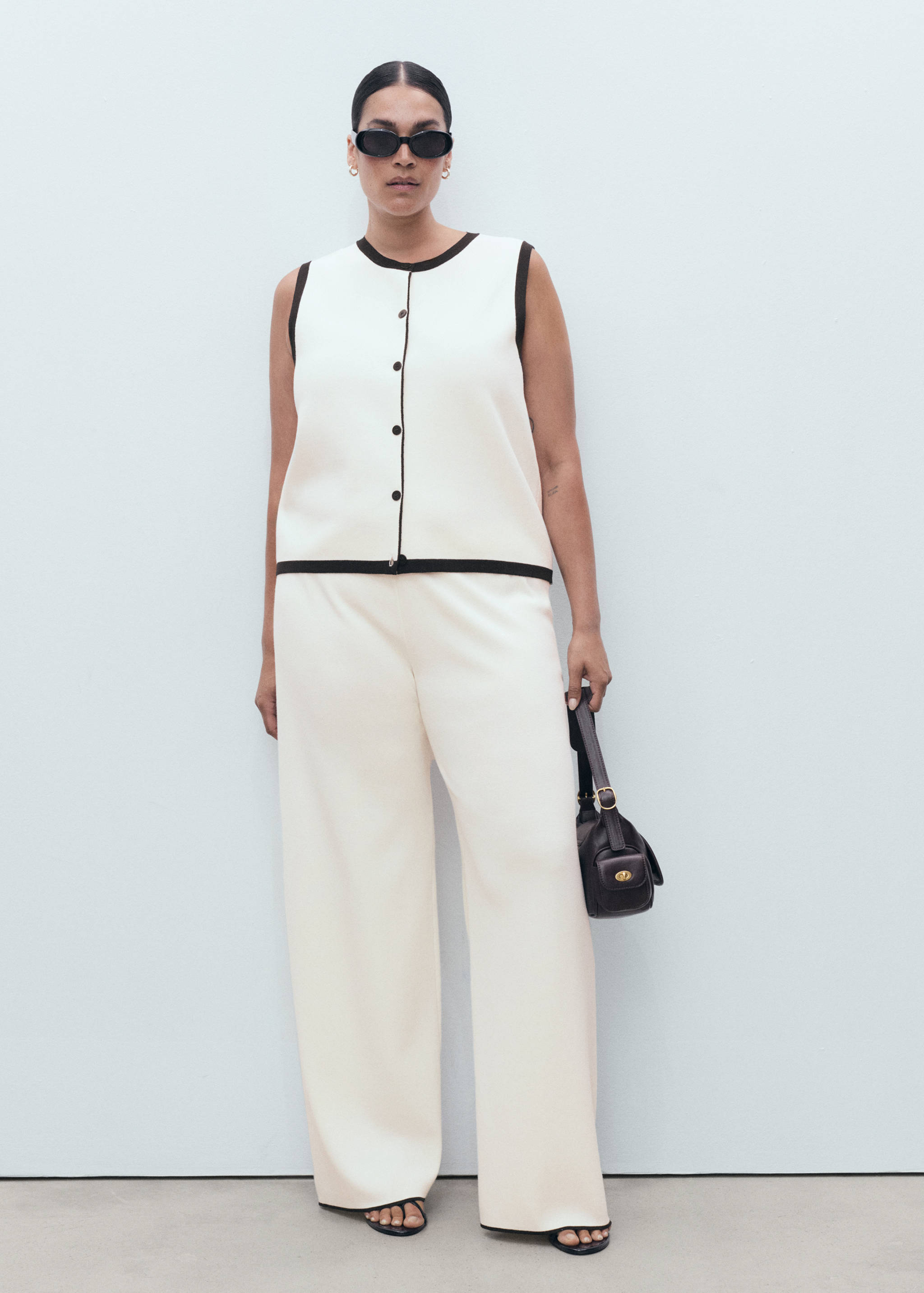 Gilet maille contraste - Détail de l'article 3