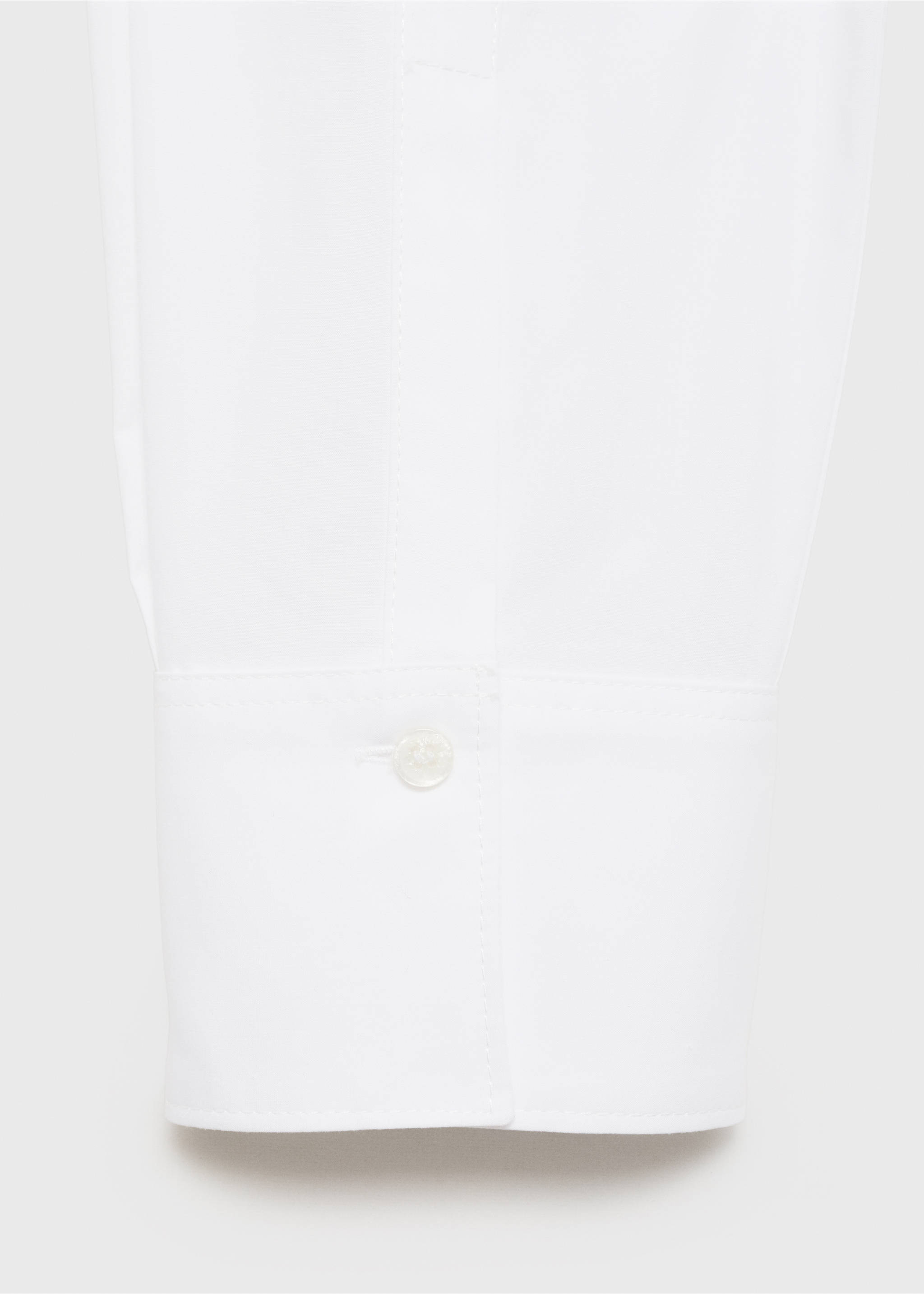 قميص من مزيج لايوسل قطني منتظم - تفاصيل المنتج 0, سكري. Ref: 17044085-00.