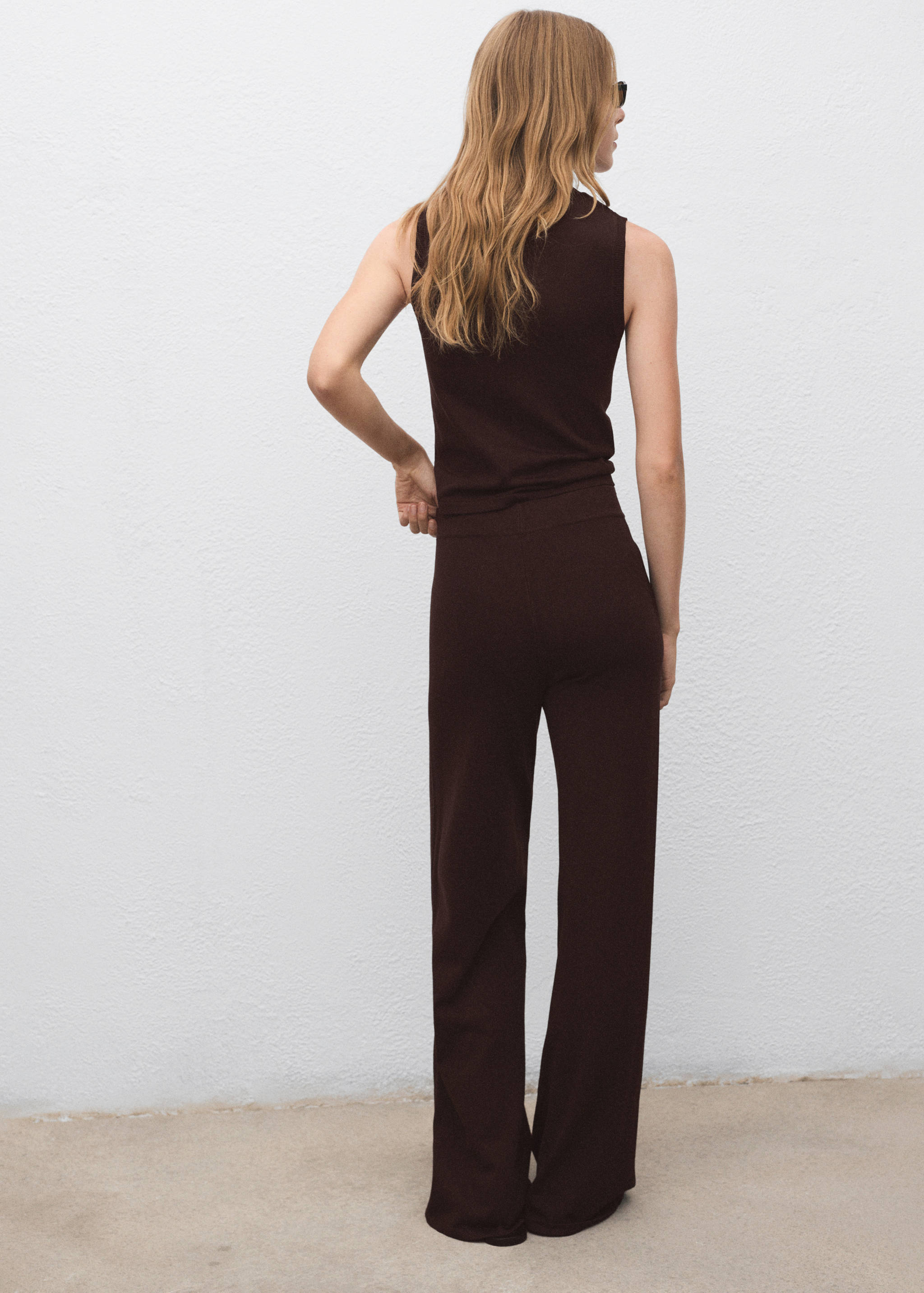 Fine-knit top - Reverse of the article