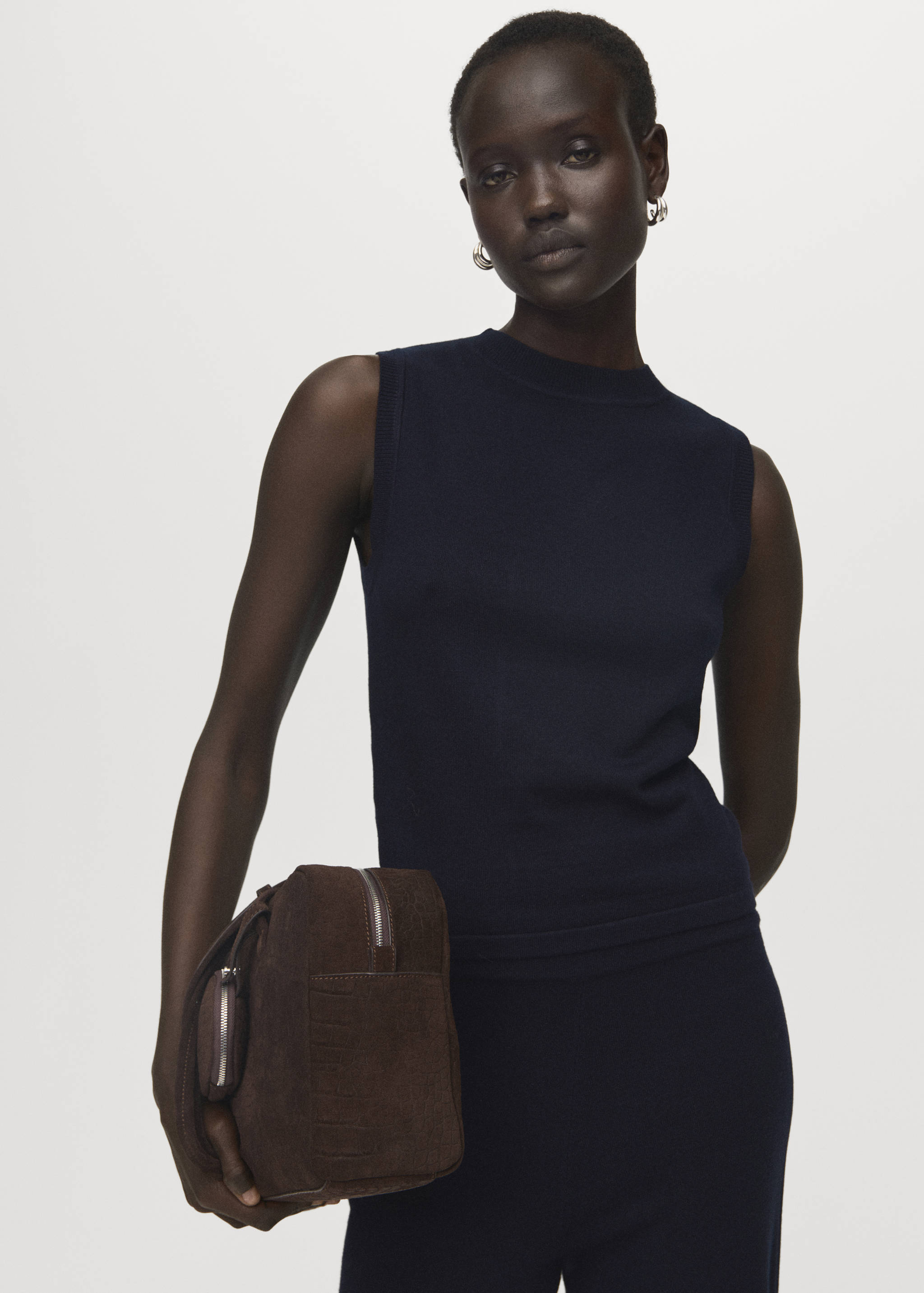 Fine-knit top - Medium plane