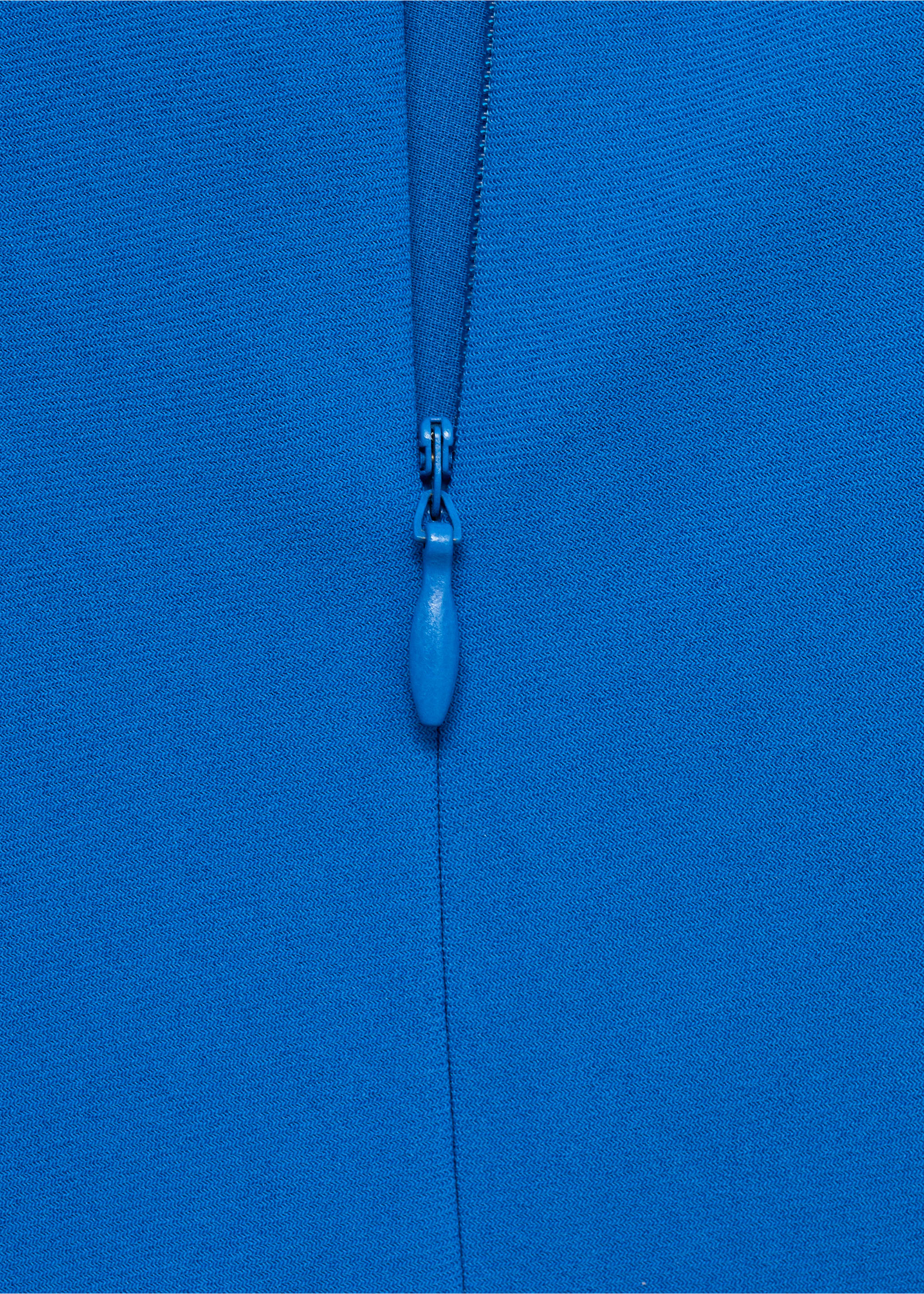 Миди-платье со сборками - Деталь изделия 0, Синий. Ref: 17044087-00.