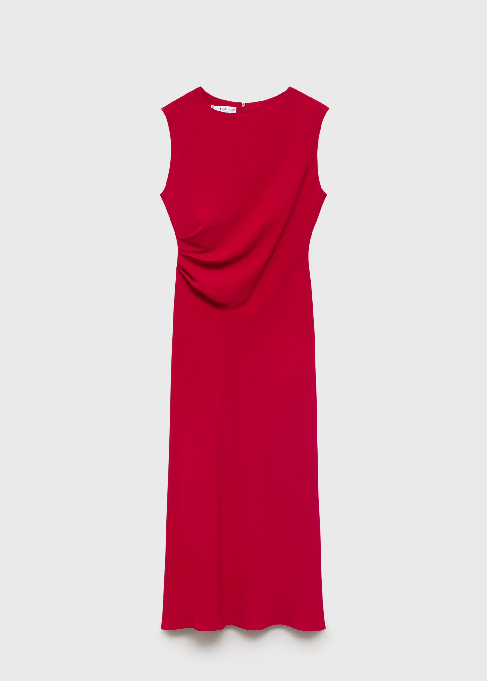 Ruched midi dress - Article without model