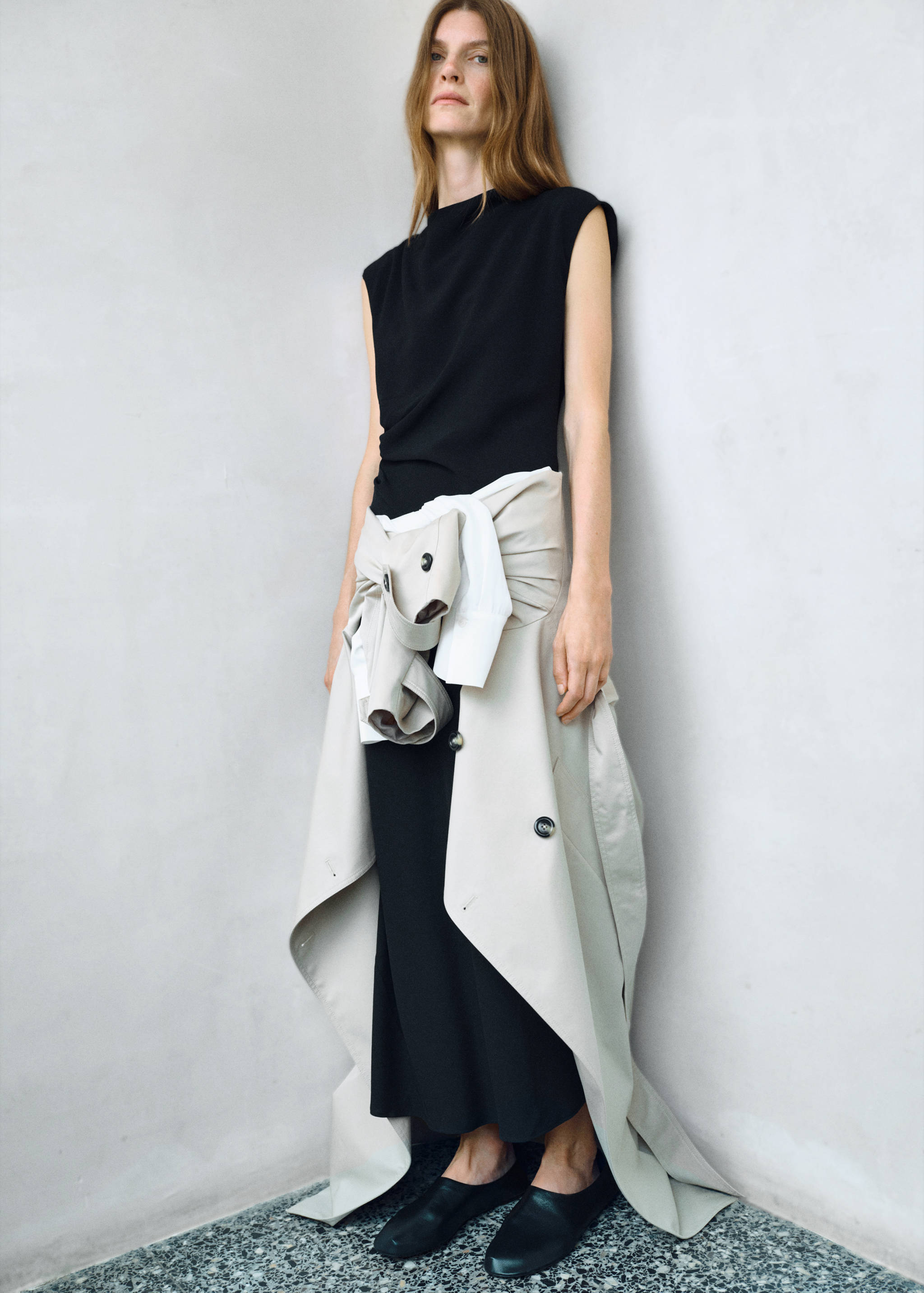 Миди-платье со сборками - Деталь изделия 2