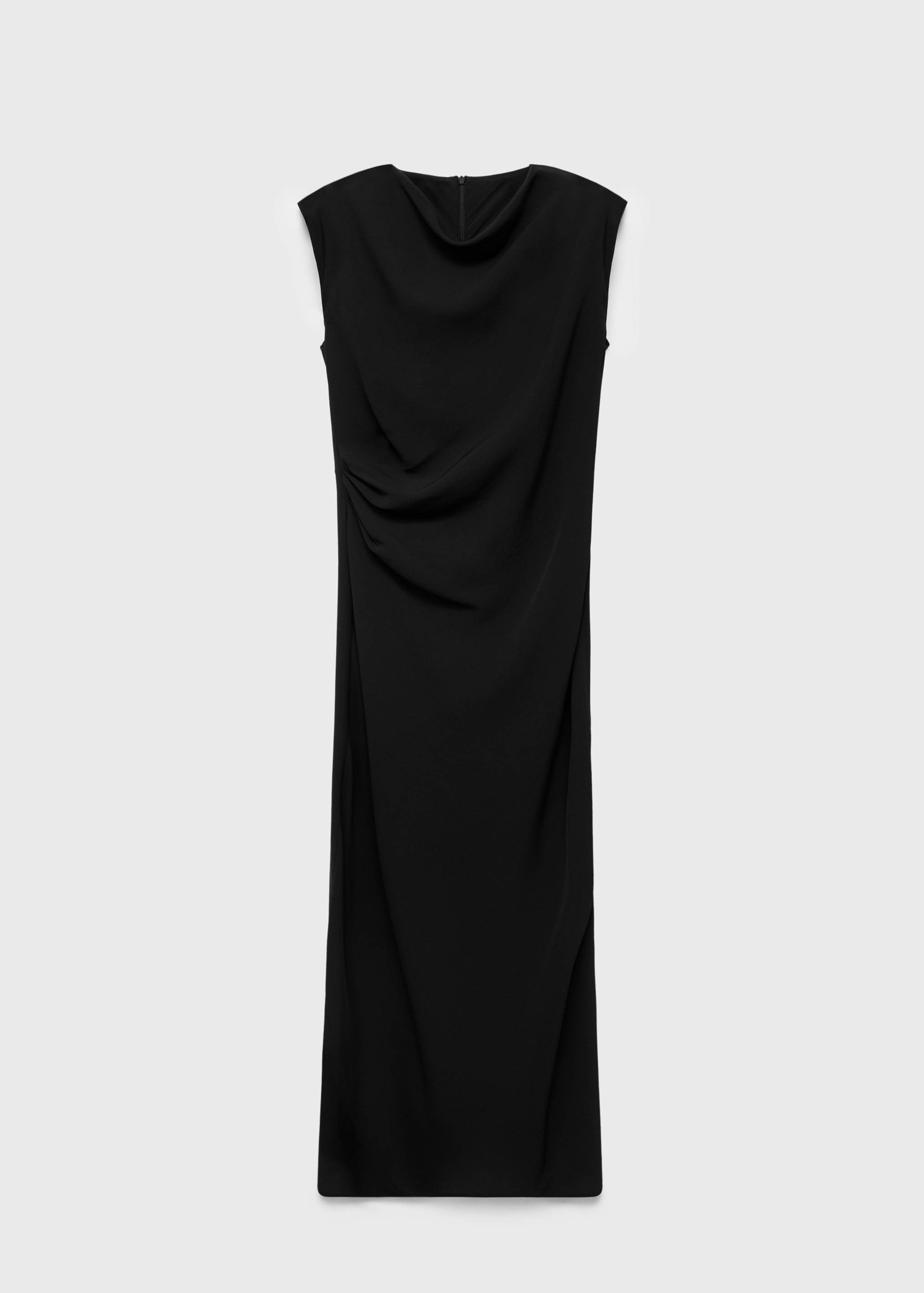 Миди-платье со сборками - Изделие без модели