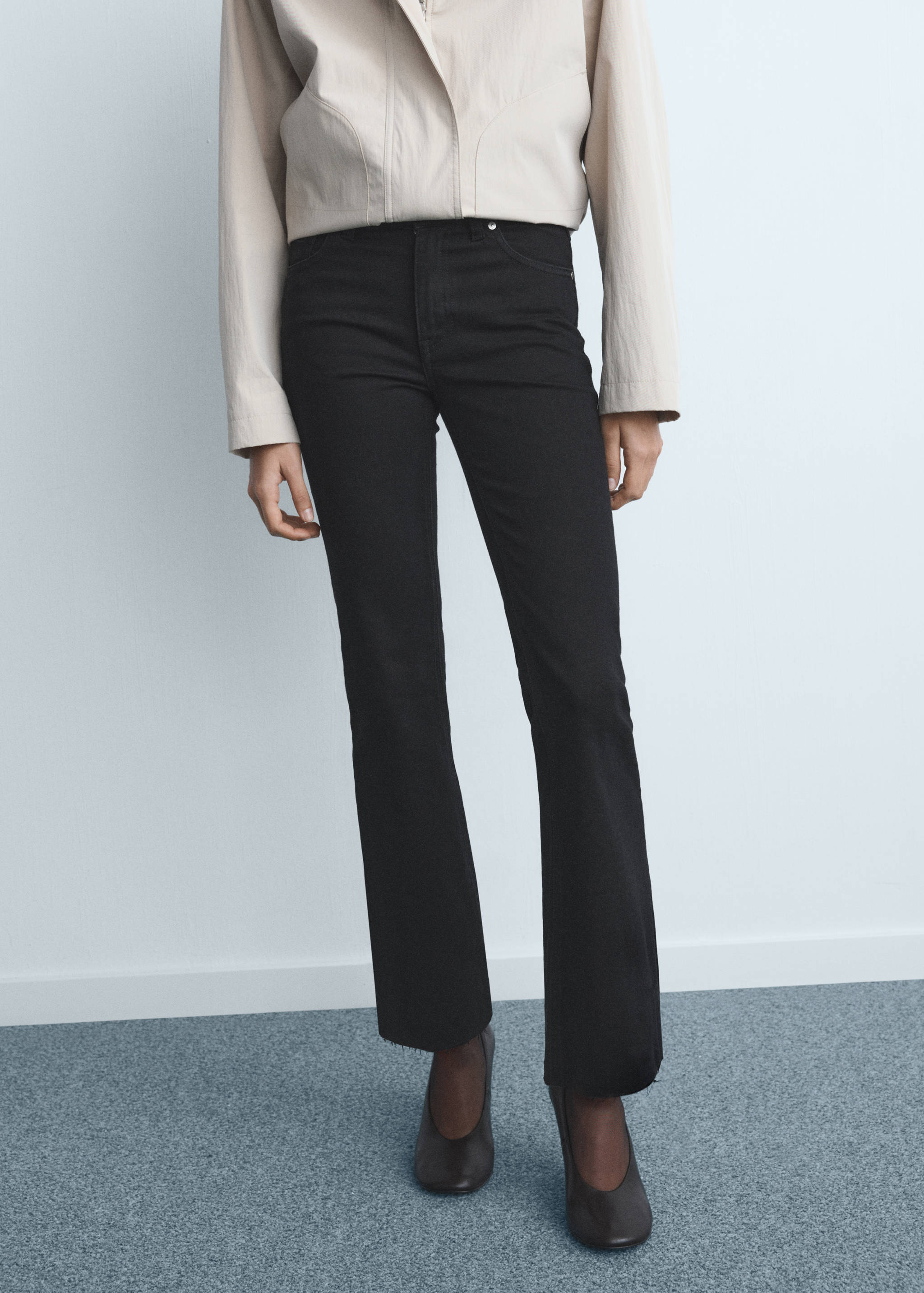 Jean Sienna flare crop - Plan moyen