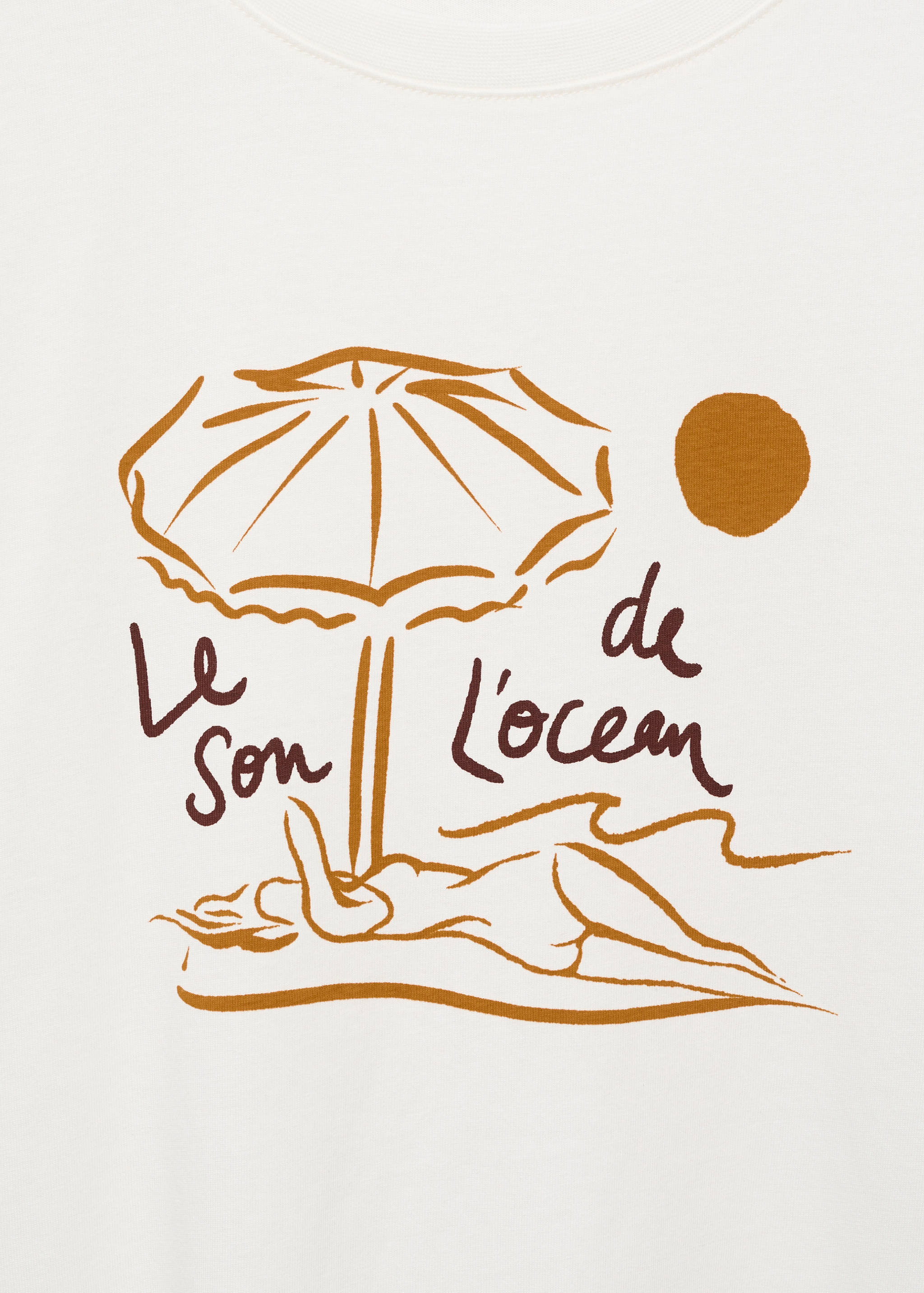 Bedrukt T-shirt met korte mouwen - Detail van het artikel 8