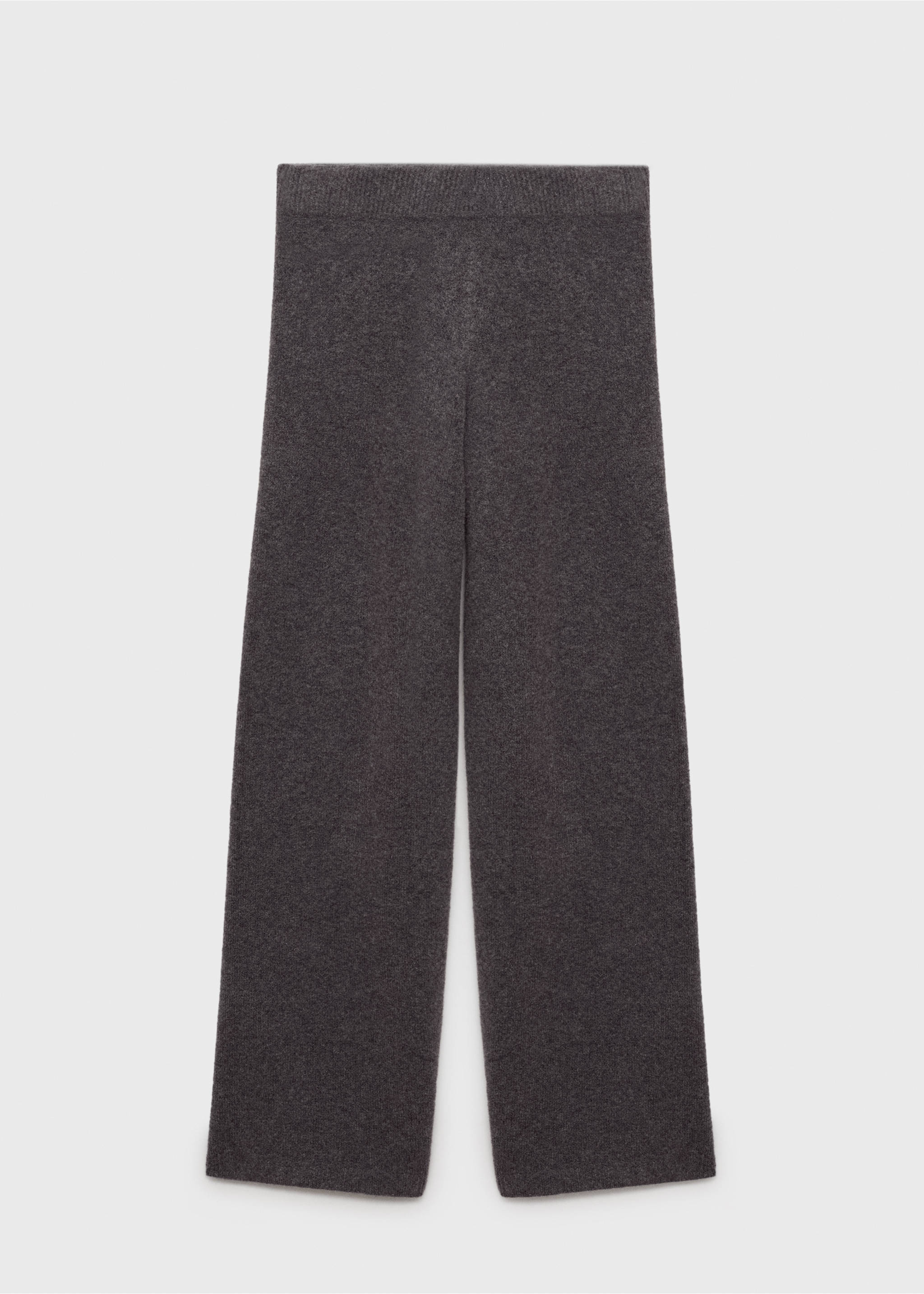 Pantalons rectes punt - Article sense model, Gris antracita. Ref: 17044101-00.
