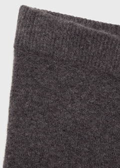 Straight knitted trousers — Charcoal 7