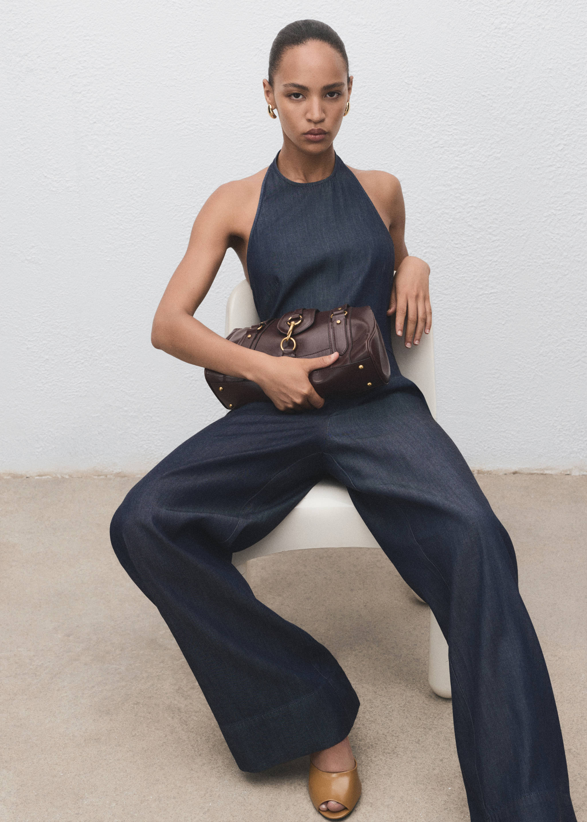 Lyocell denim jumpsuit - Detail van het artikel 6