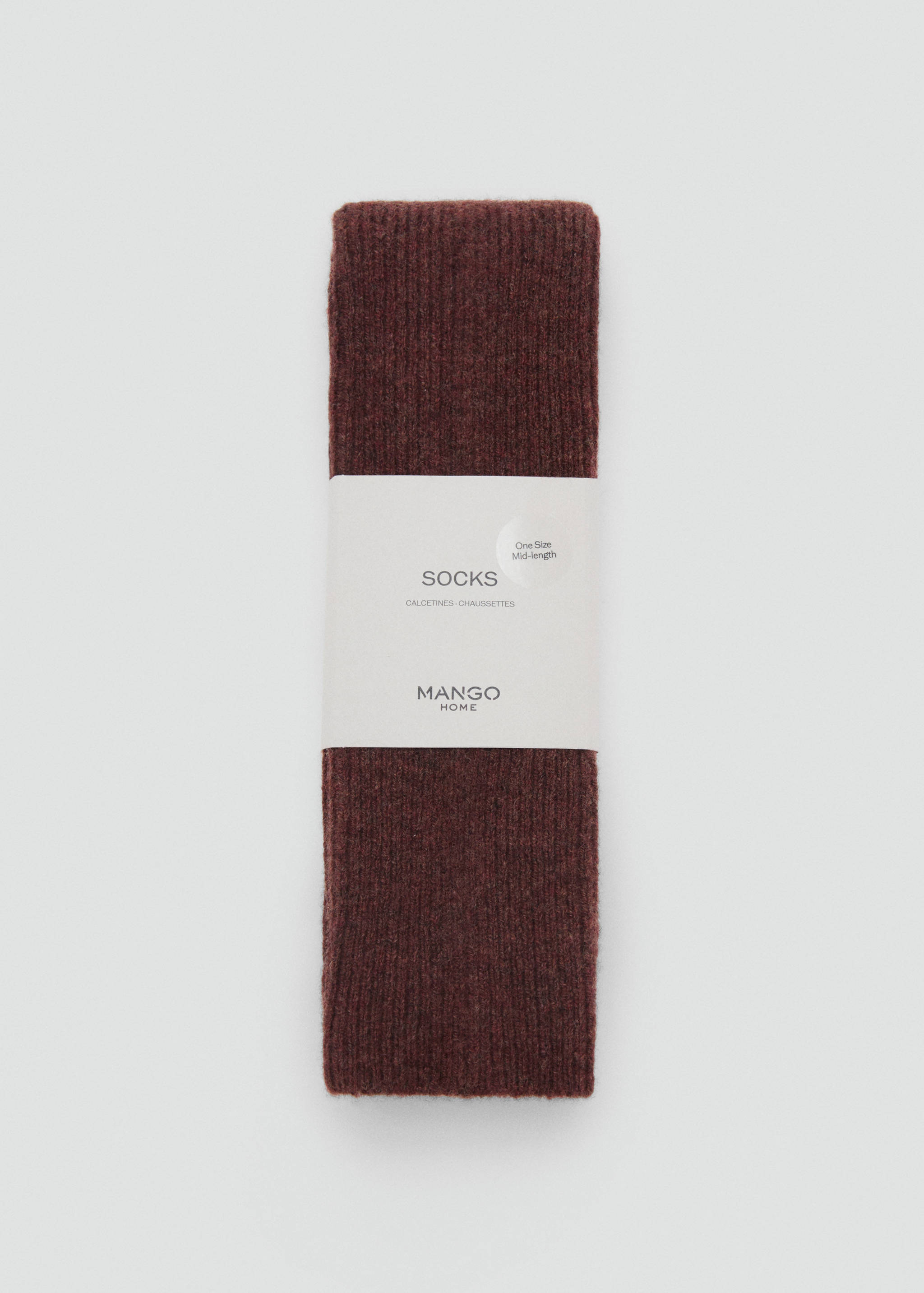 Wool and cashmere socks - Article without model