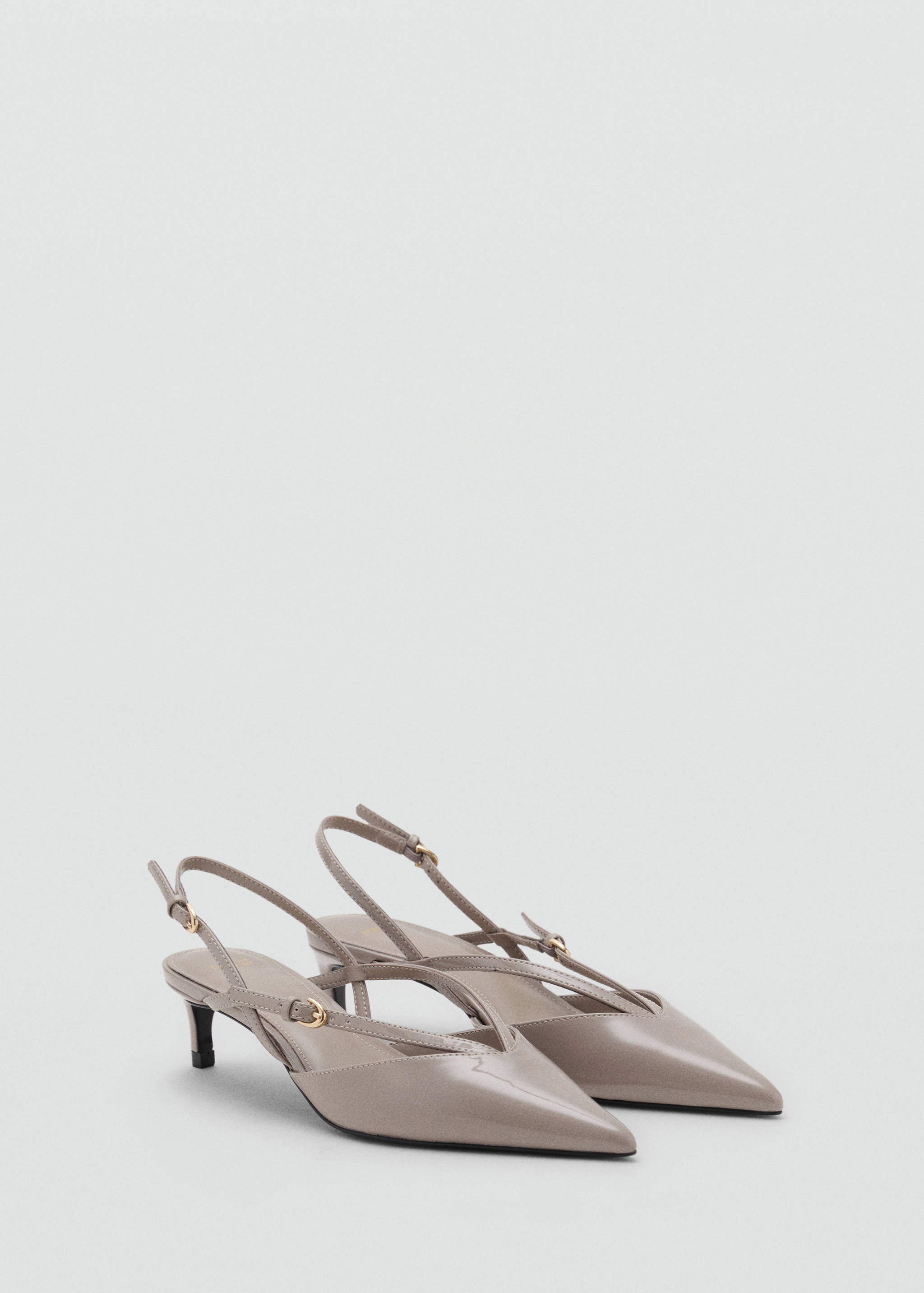 Chaussures talon kitten à brides - Plan moyen