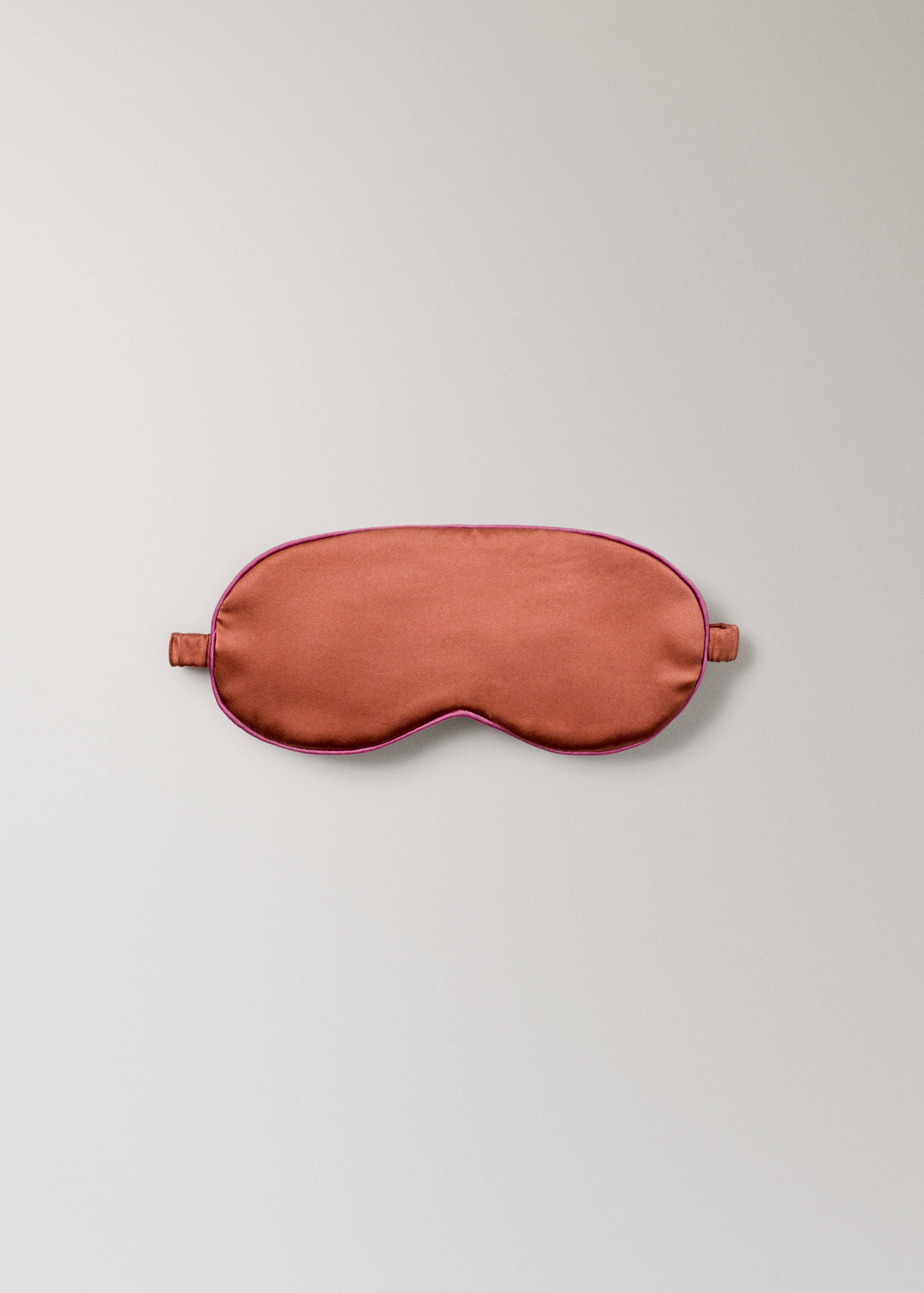 Sidenmask med kontrastbård - Artikel utan modell