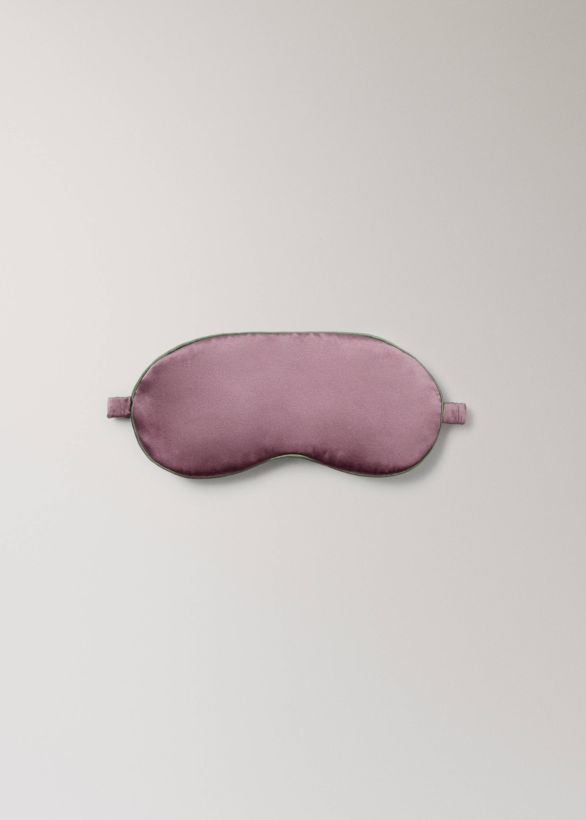 Sidenmask med kontrastbård - Artikel utan modell