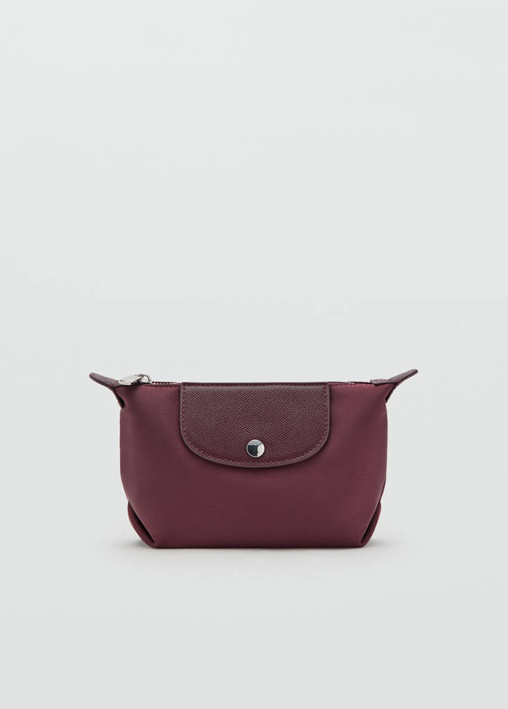 Medium combined nylon toiletry bag