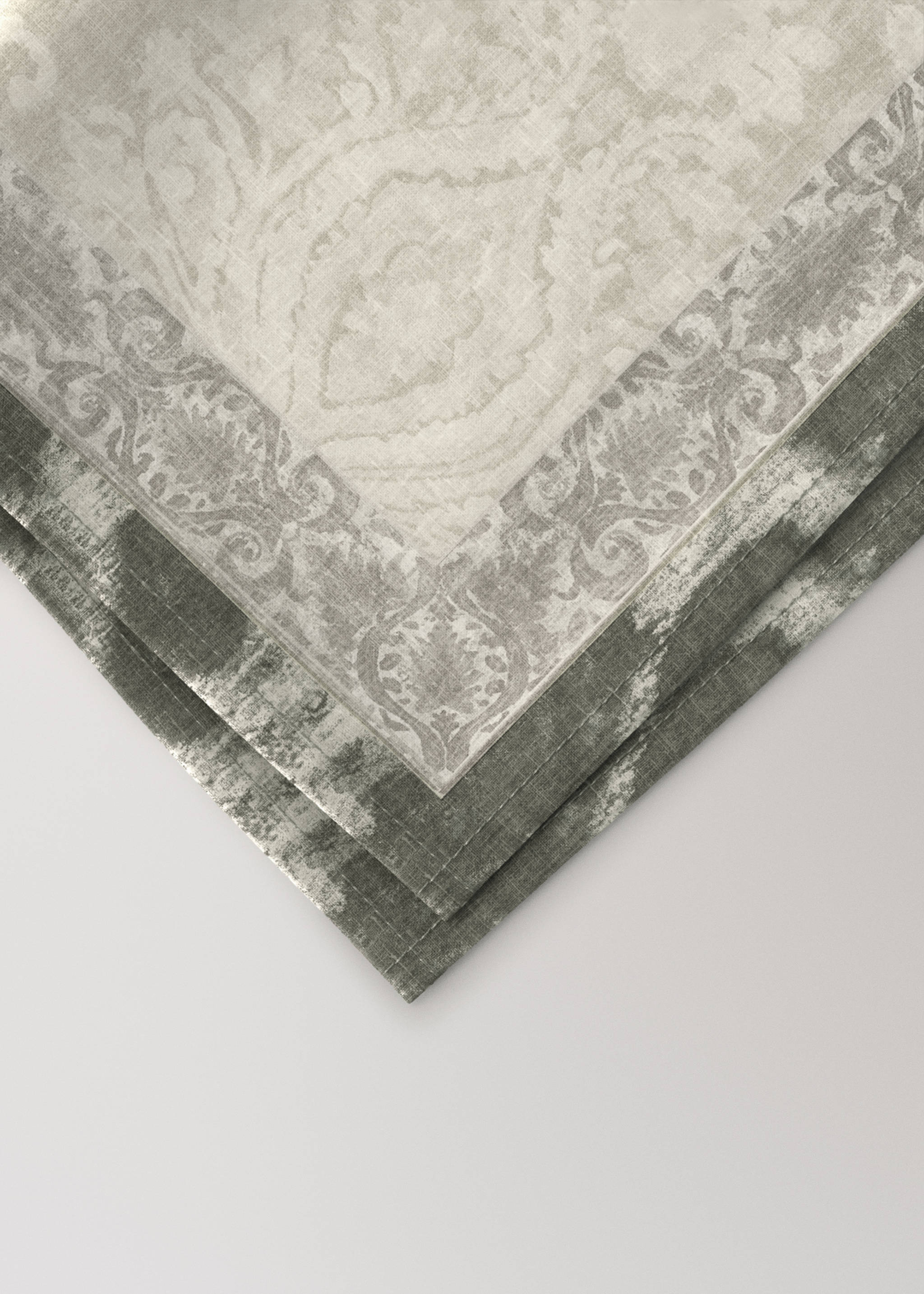 Servietten mit Damastmuster - Detail des Artikels 2