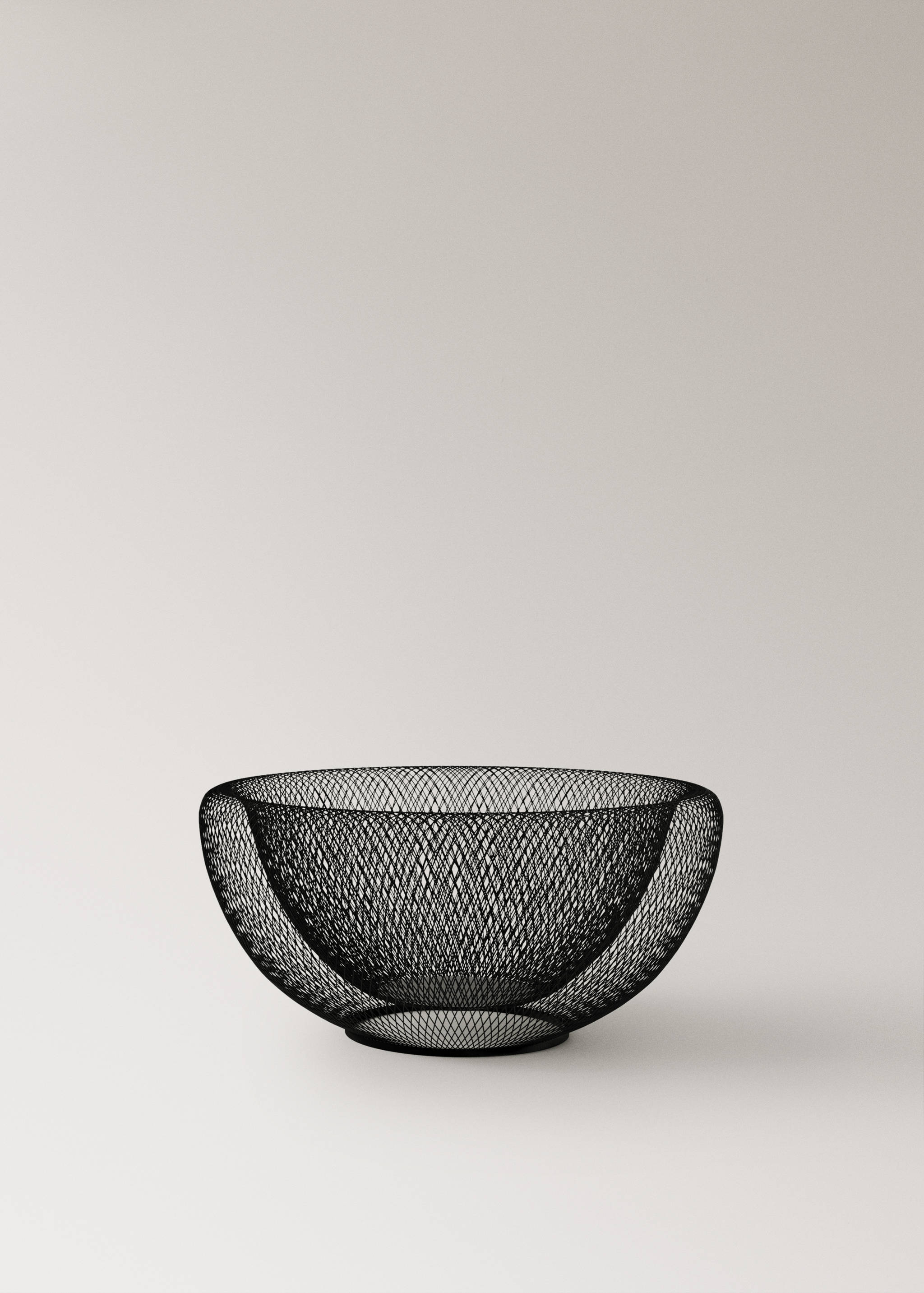 Small iron serving dish with rack - Article without model