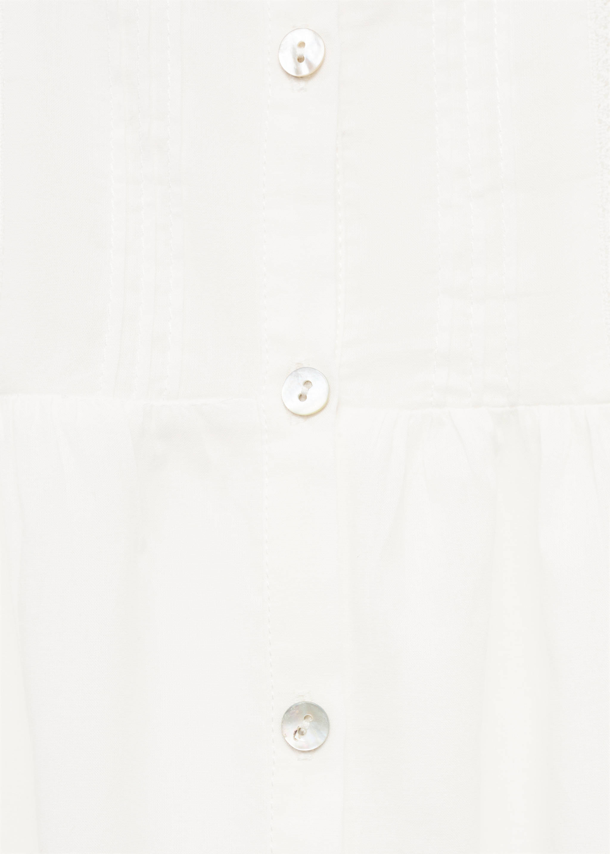 Chemise de nuit coton détails dentelle - Détail de l'article 8