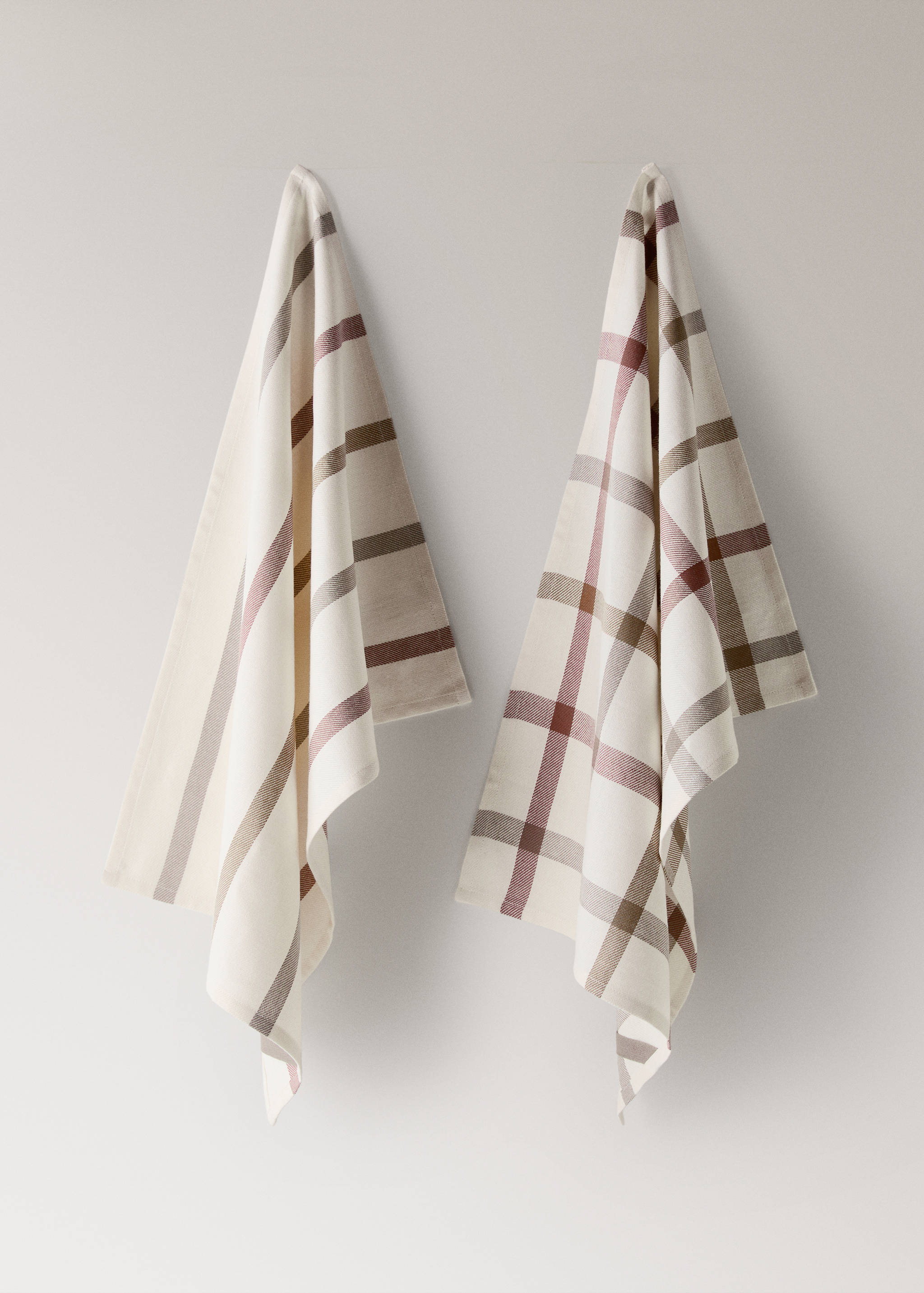 Striped kitchen towels - Article without model