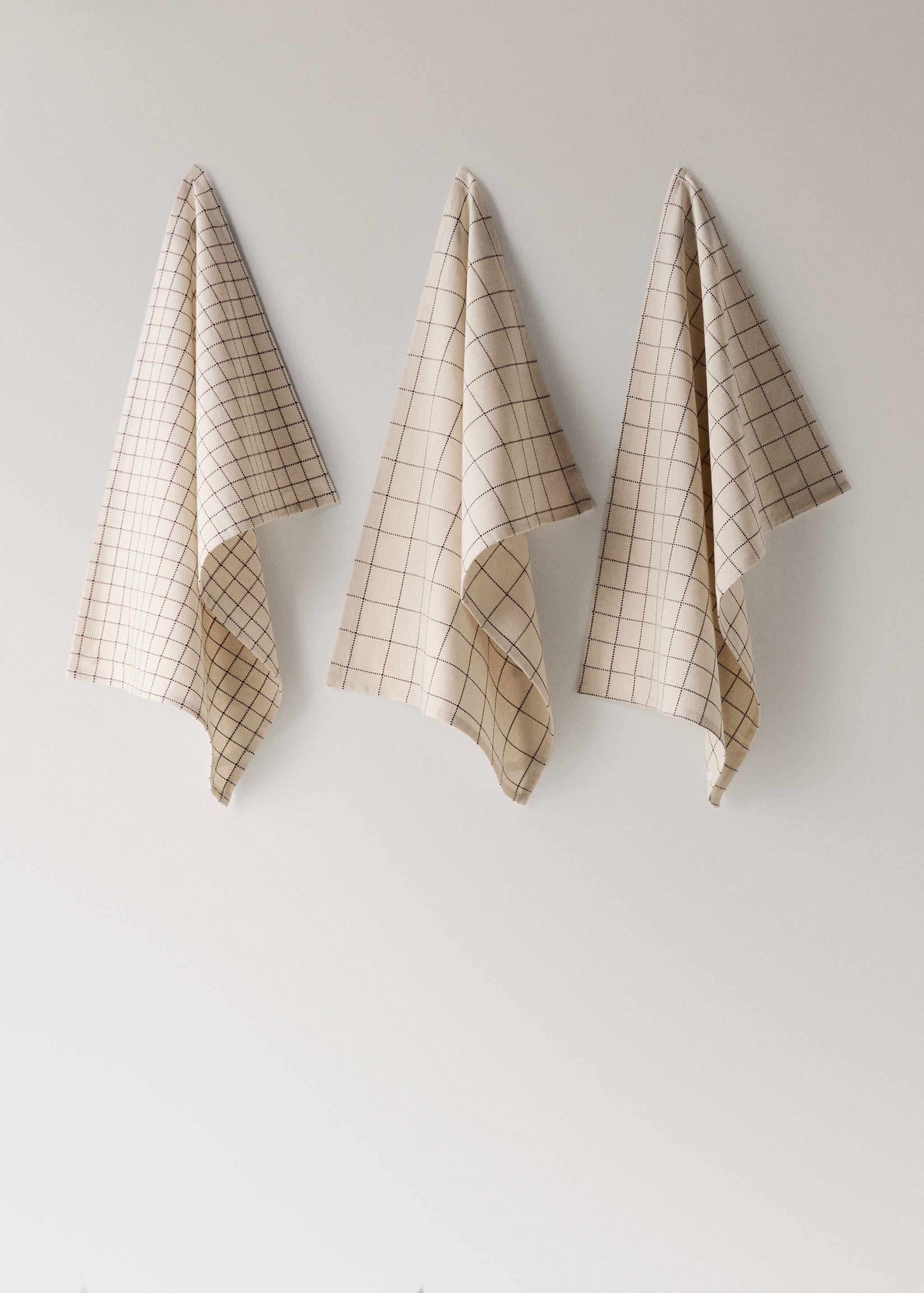 Baumwolltücher mit Karomuster - Artikel ohne Model