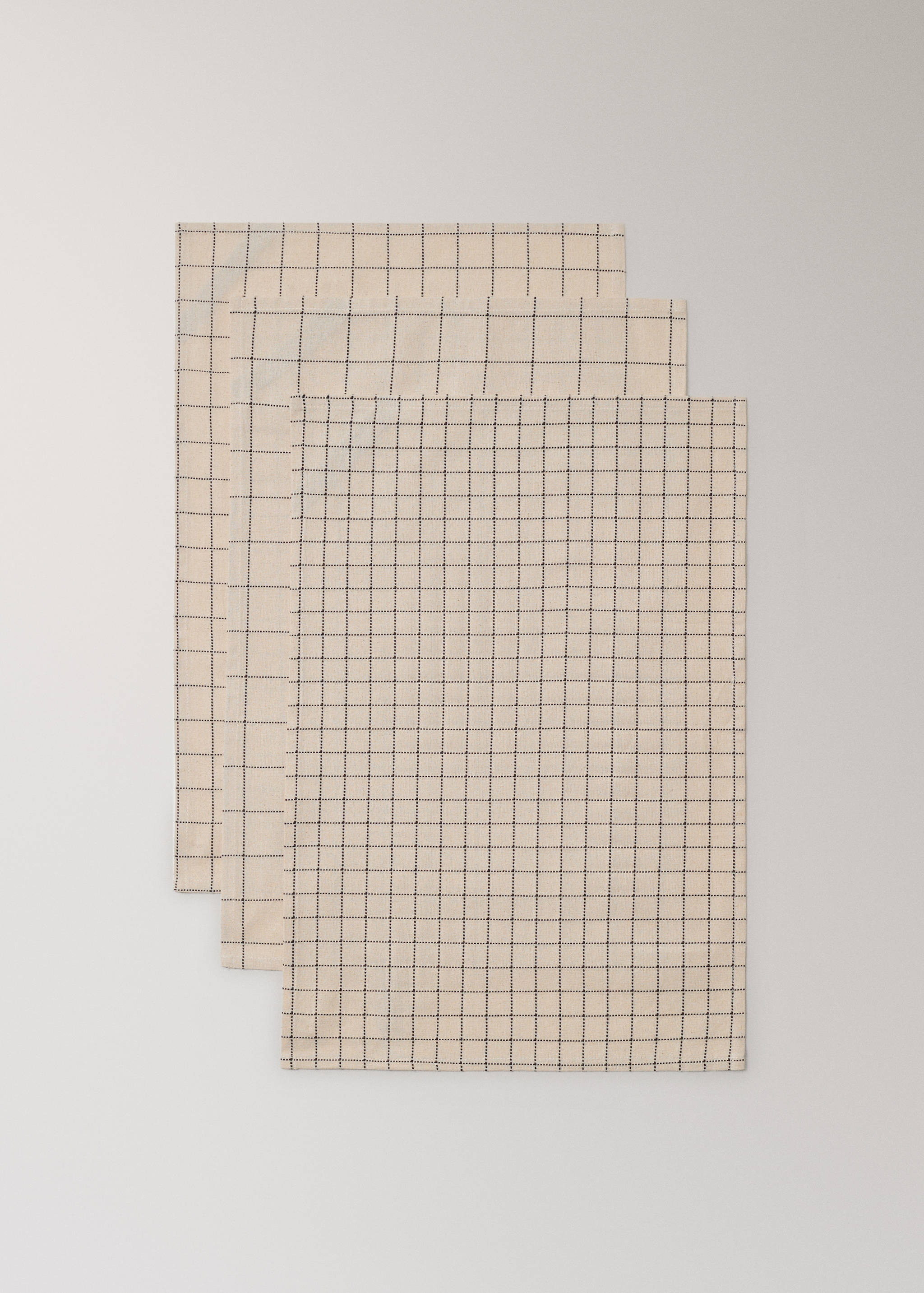 Baumwolltücher mit Karomuster - Detail des Artikels 1