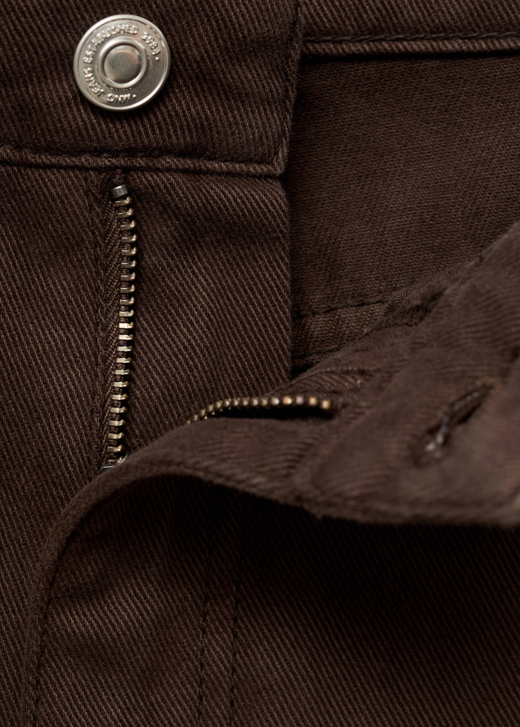 Calças de ganga barrel com cintura média - Pormenor do artigo 8