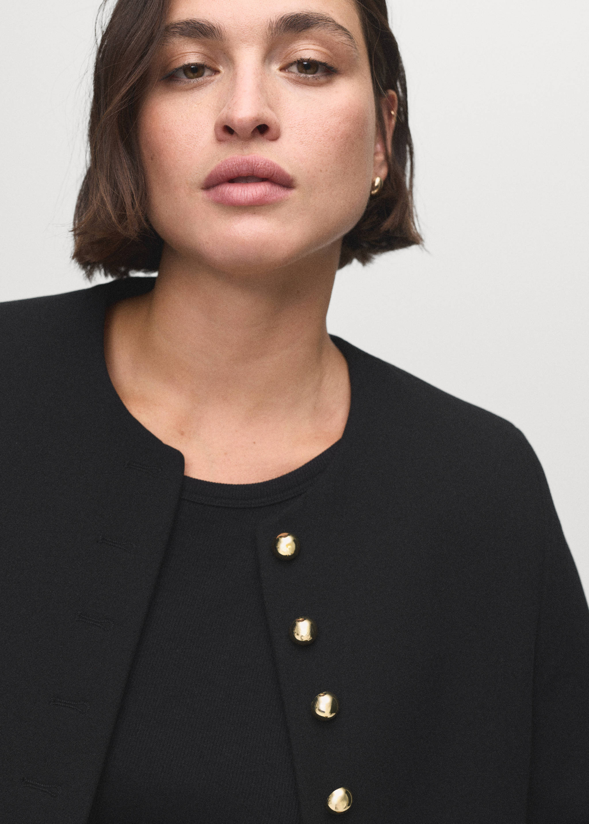 Crop-Jacke mit Knöpfen - Detail des Artikels 4