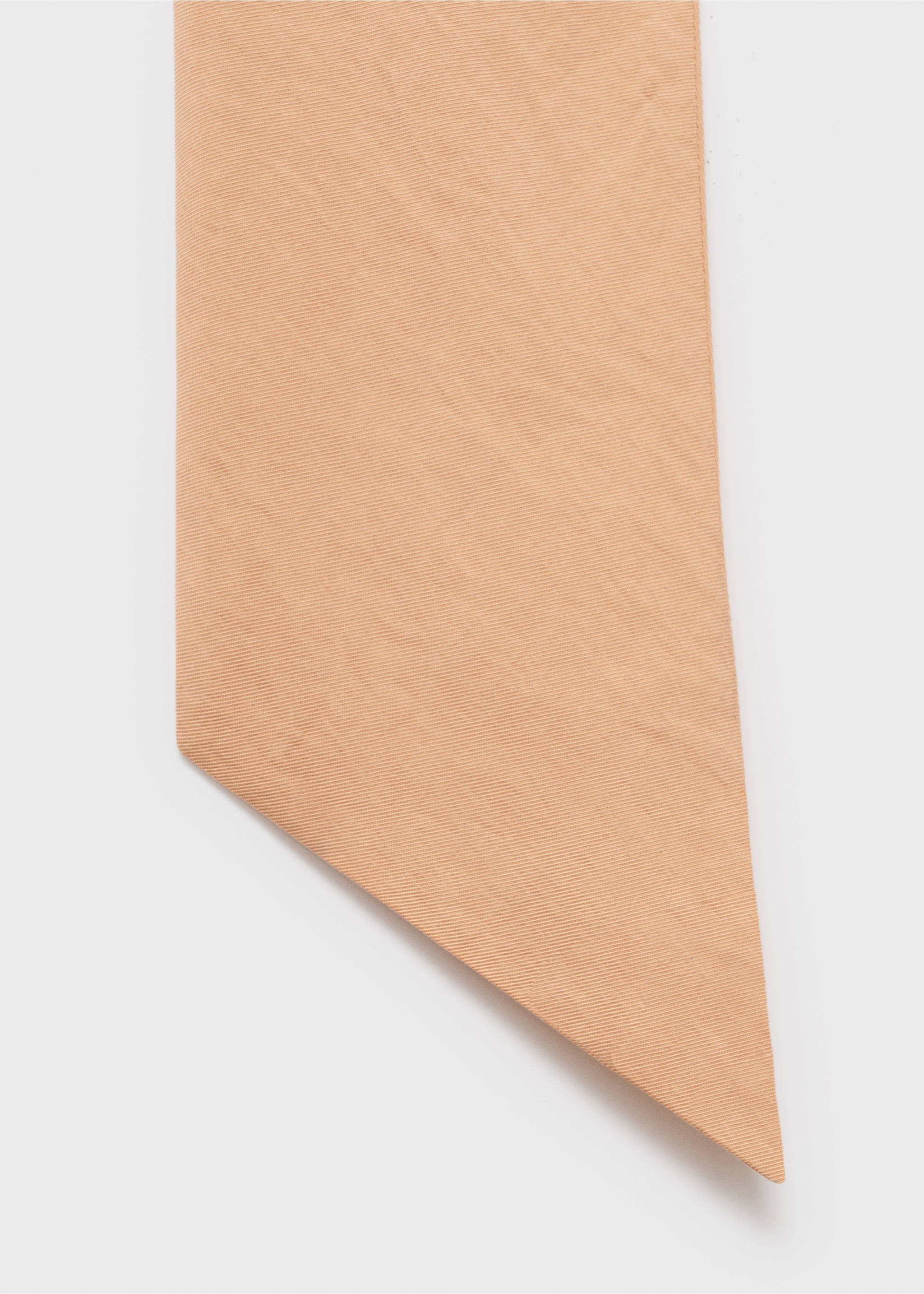 Асимметричный топ с платком - Деталь изделия 0, Нюд. Ref: 17044146-00.