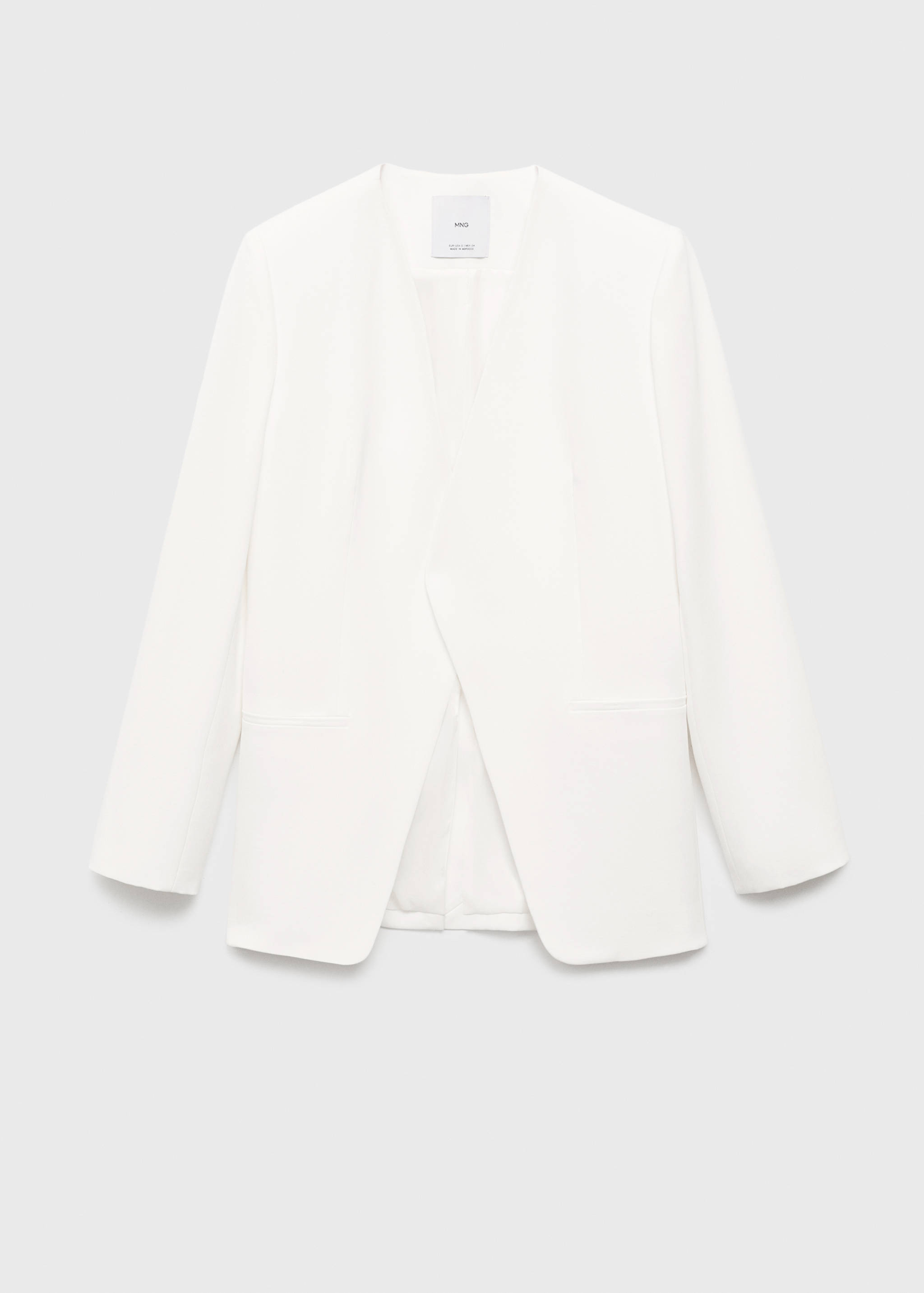 Double-breasted suit blazer - Article without model